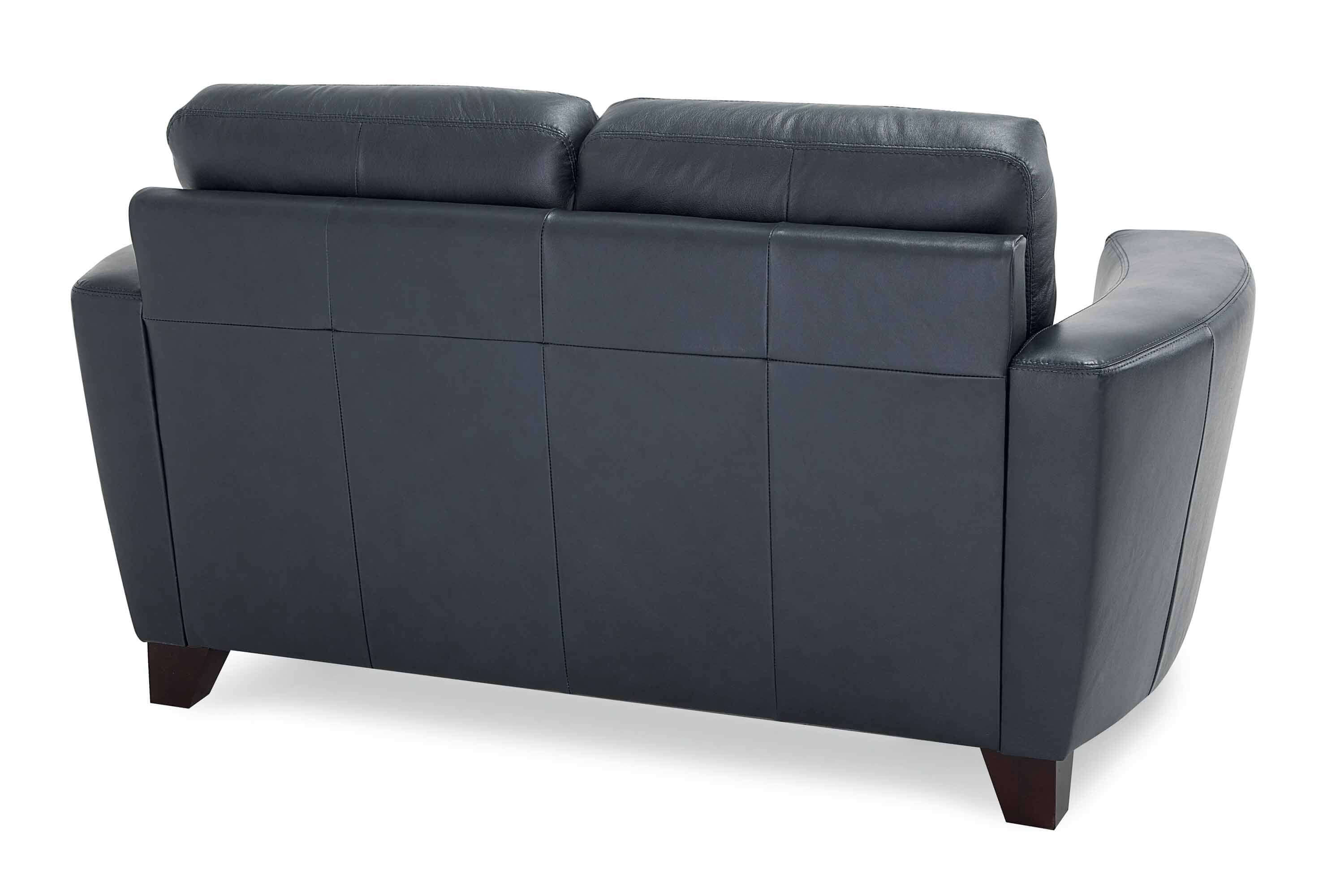 Leeds Leather Loveseat - Image 4