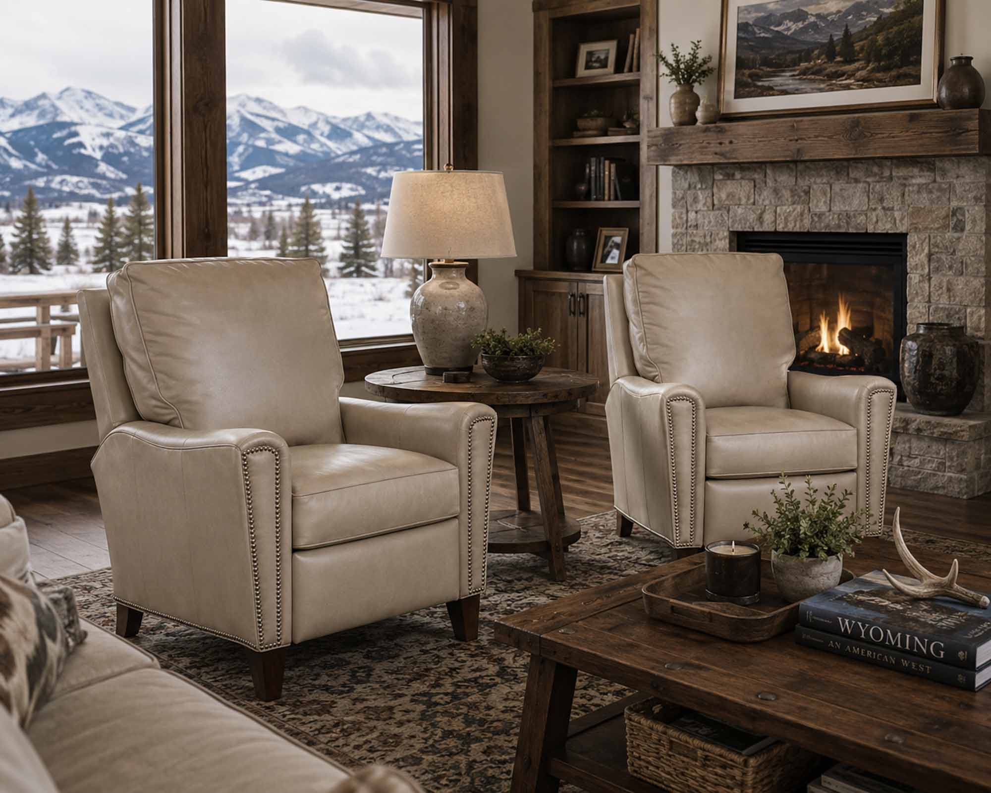 Lennon Leather Recliner - Image 8