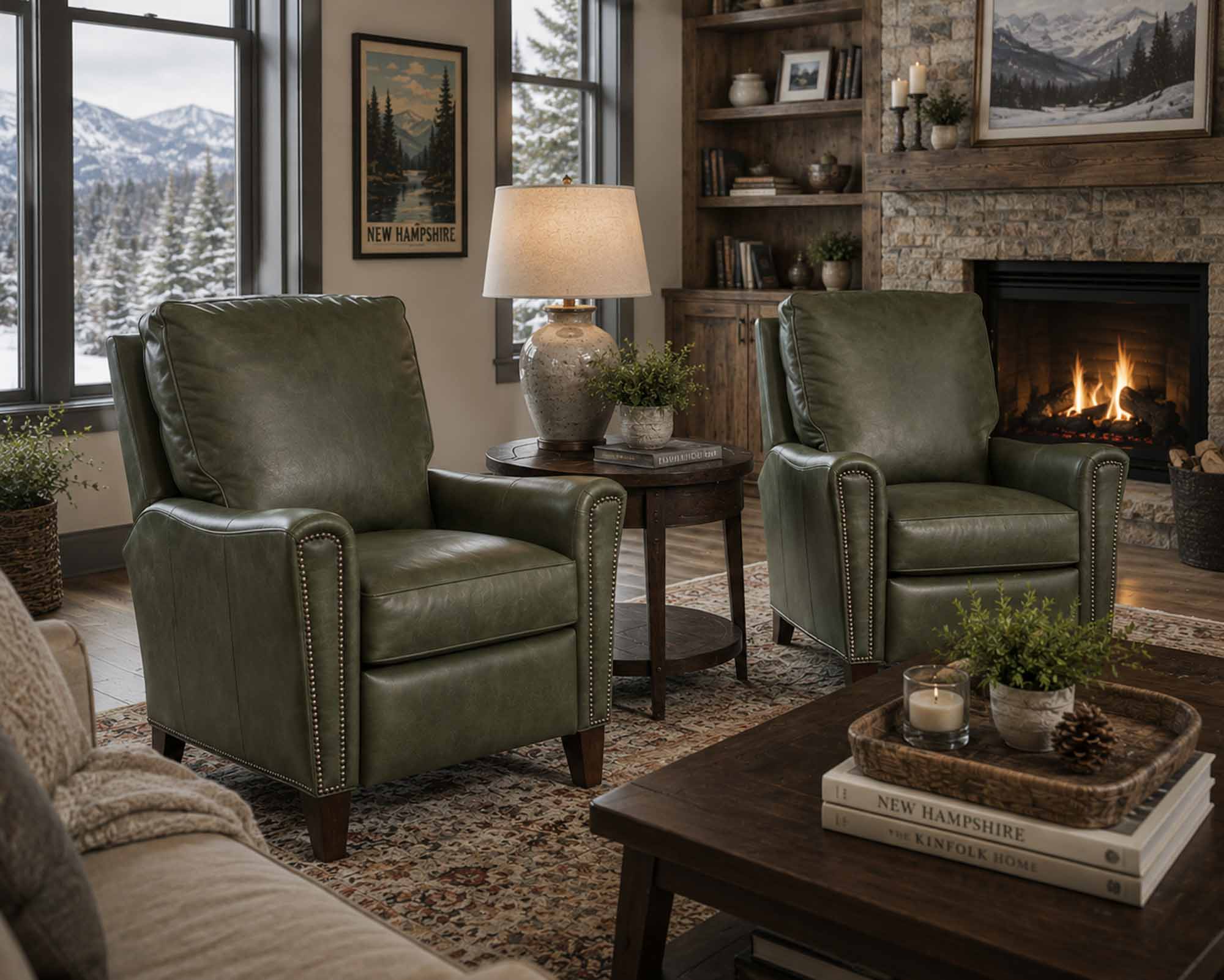 Lennon Leather Recliner - Image 9