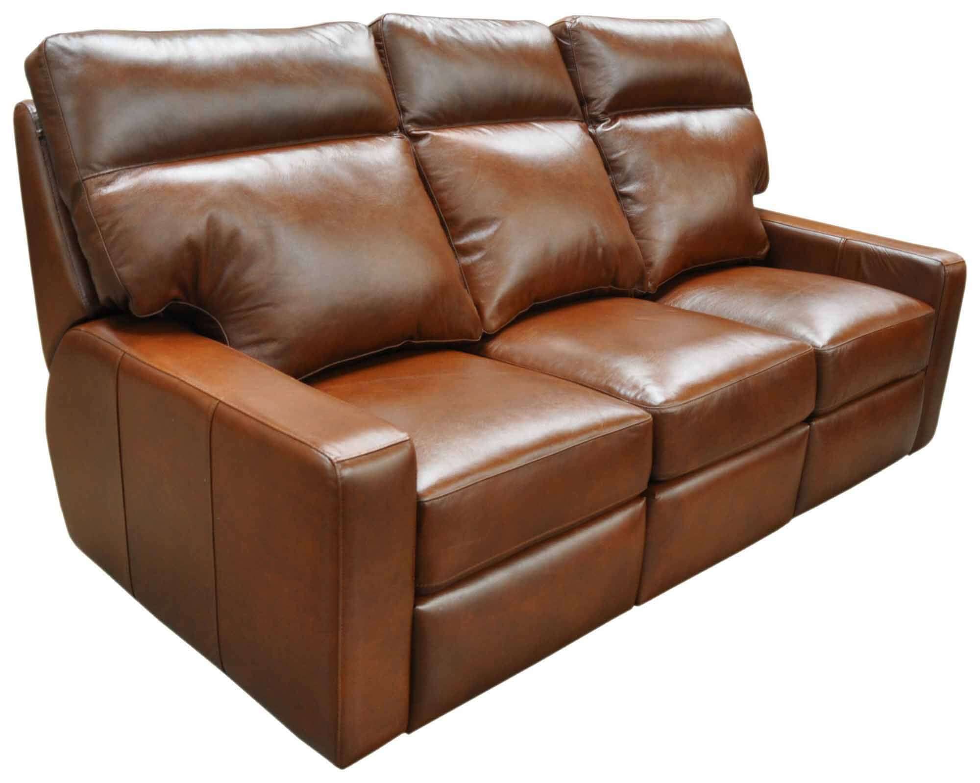 Lennox Leather Power Reclining Loveseat With Articulating Headrest