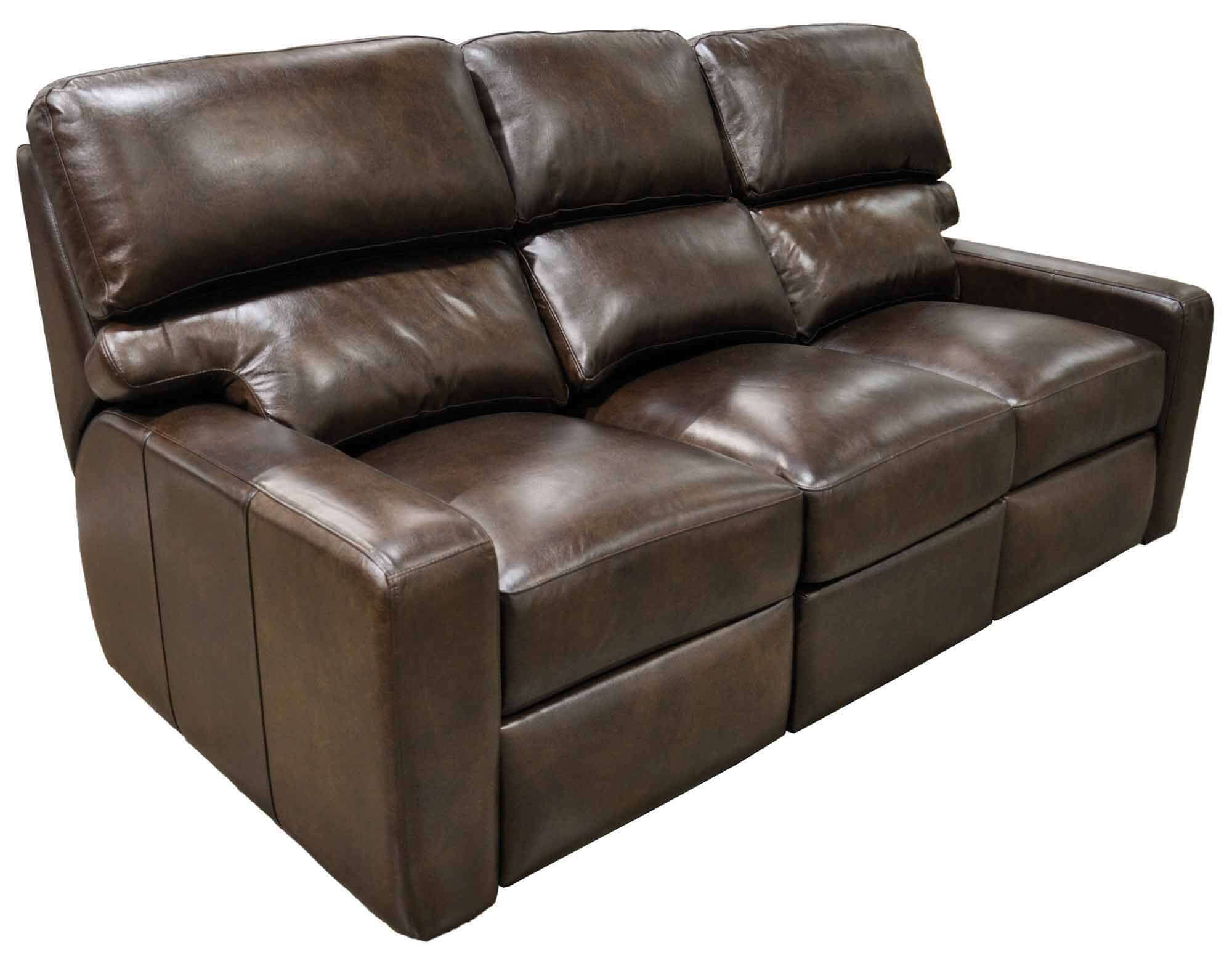 Lydia Leather Reclining Loveseat