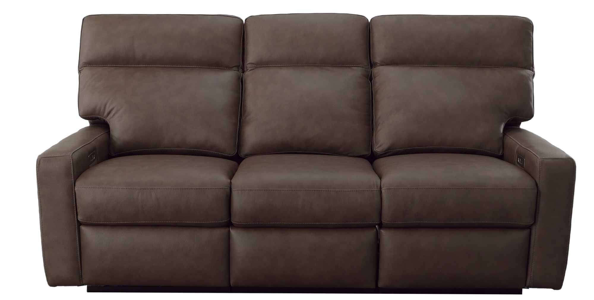 Lyndsey Leather Power Reclining Loveseat With Articulating Headrest - Image 3