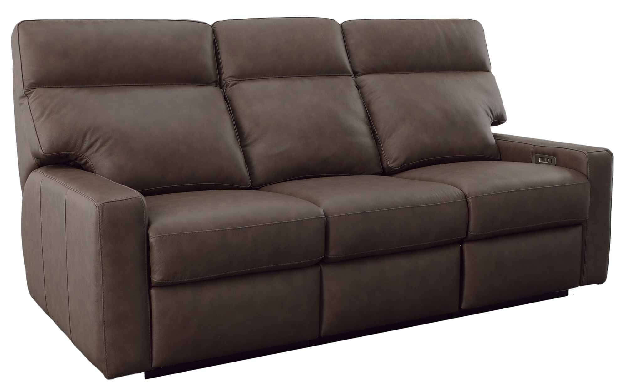 Lyndsey Leather Power Reclining Sofa With Articulating Headrest - Image 2