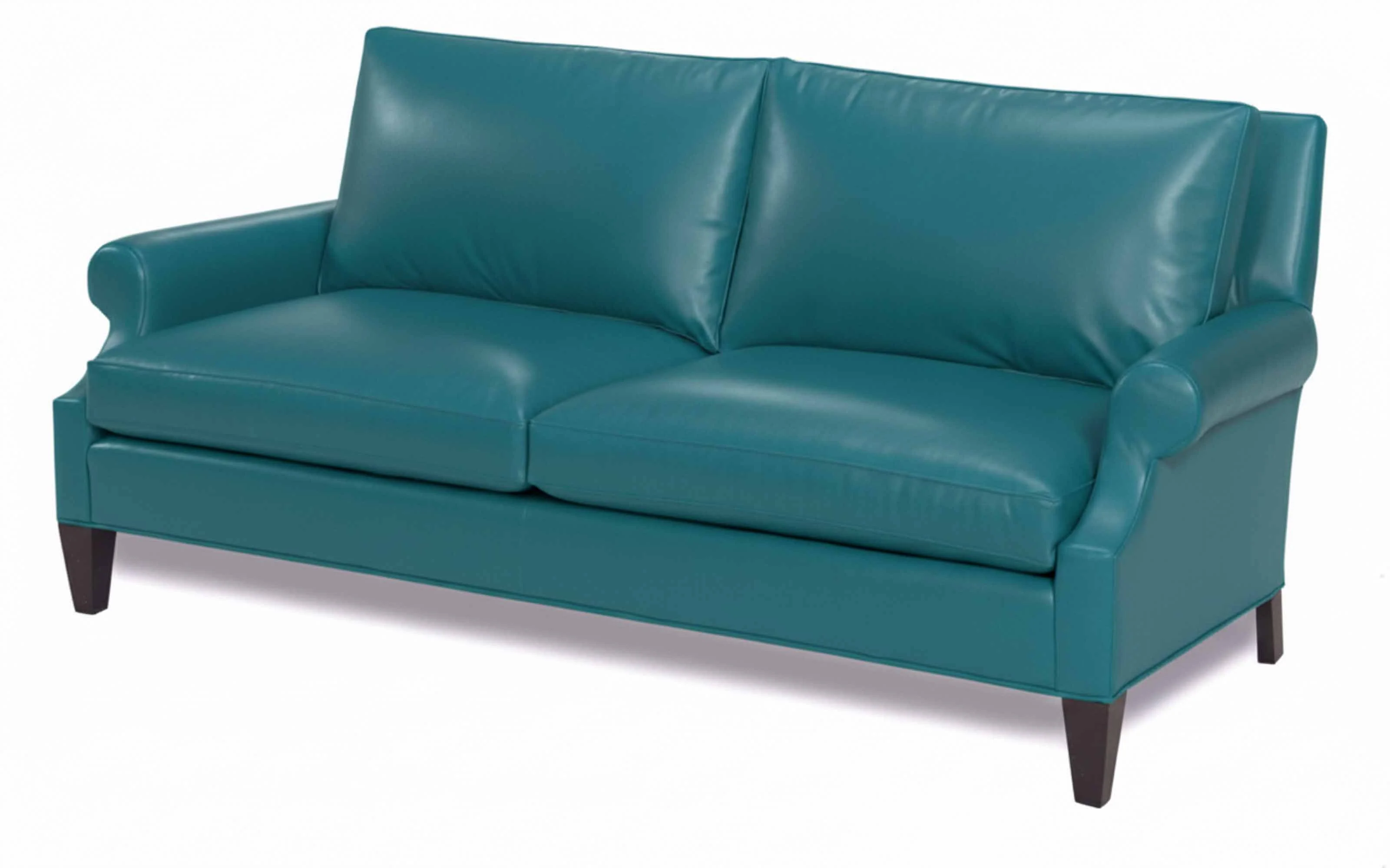 Mainsail Leather Two Cushion Sofa - Image 5