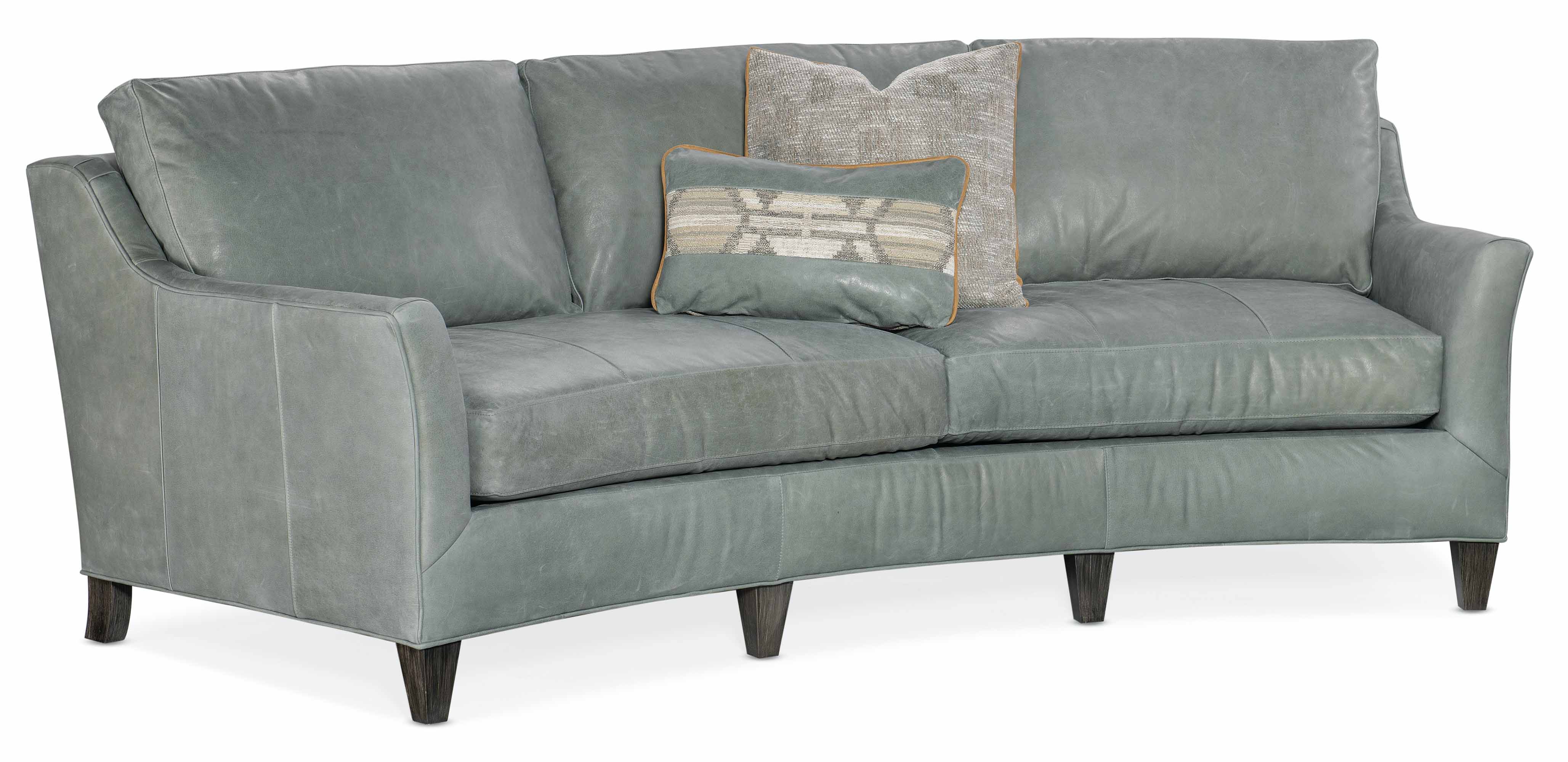 Marleigh Leather Conversation Sofa - Image 6