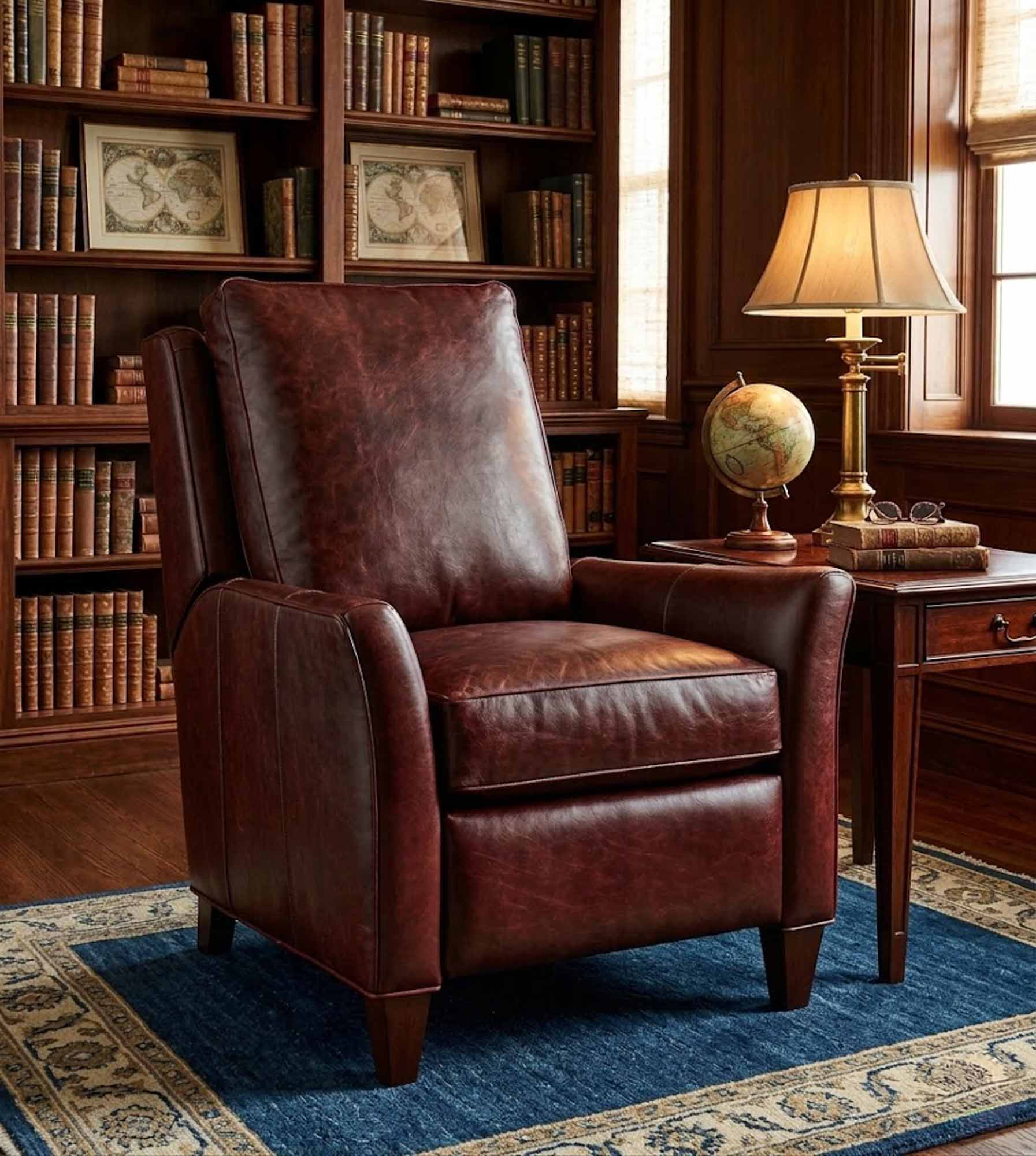Marleigh Leather Recliner - Image 10