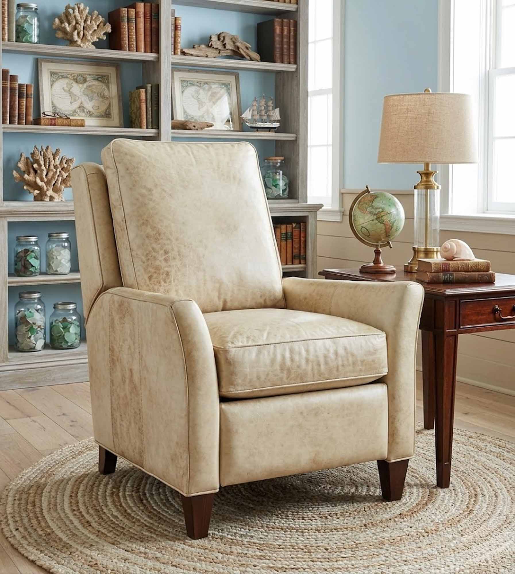 Marleigh Leather Recliner - Image 11