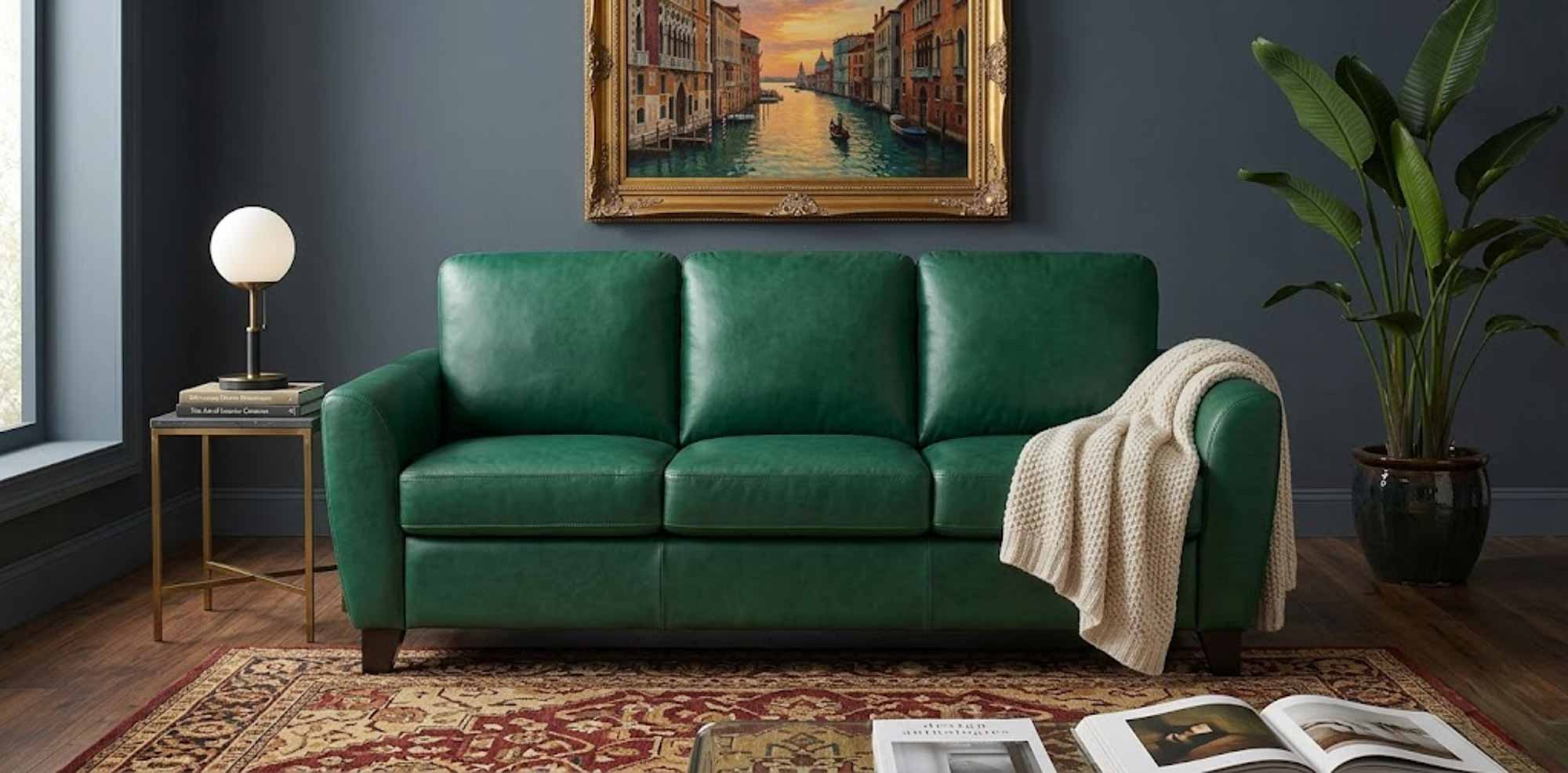 Marymount Leather Sofa - Image 8