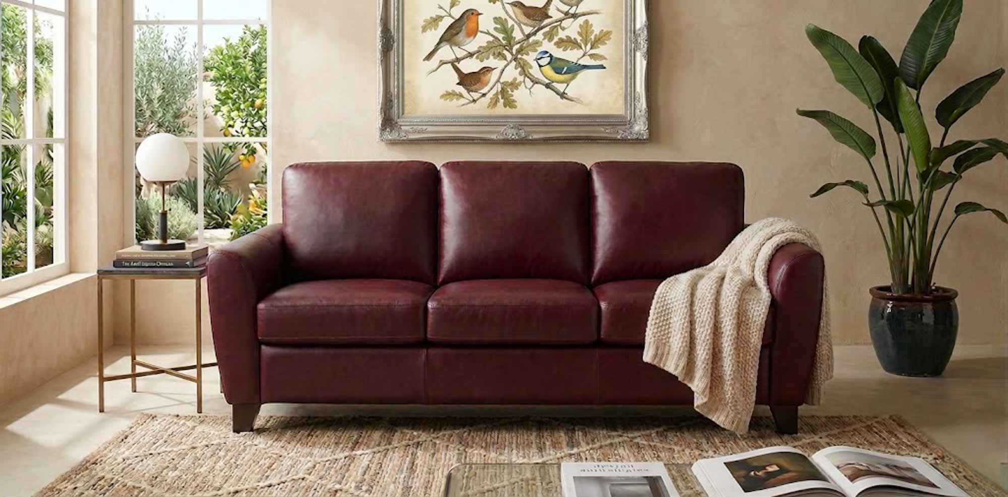 Marymount Leather Sofa - Image 9