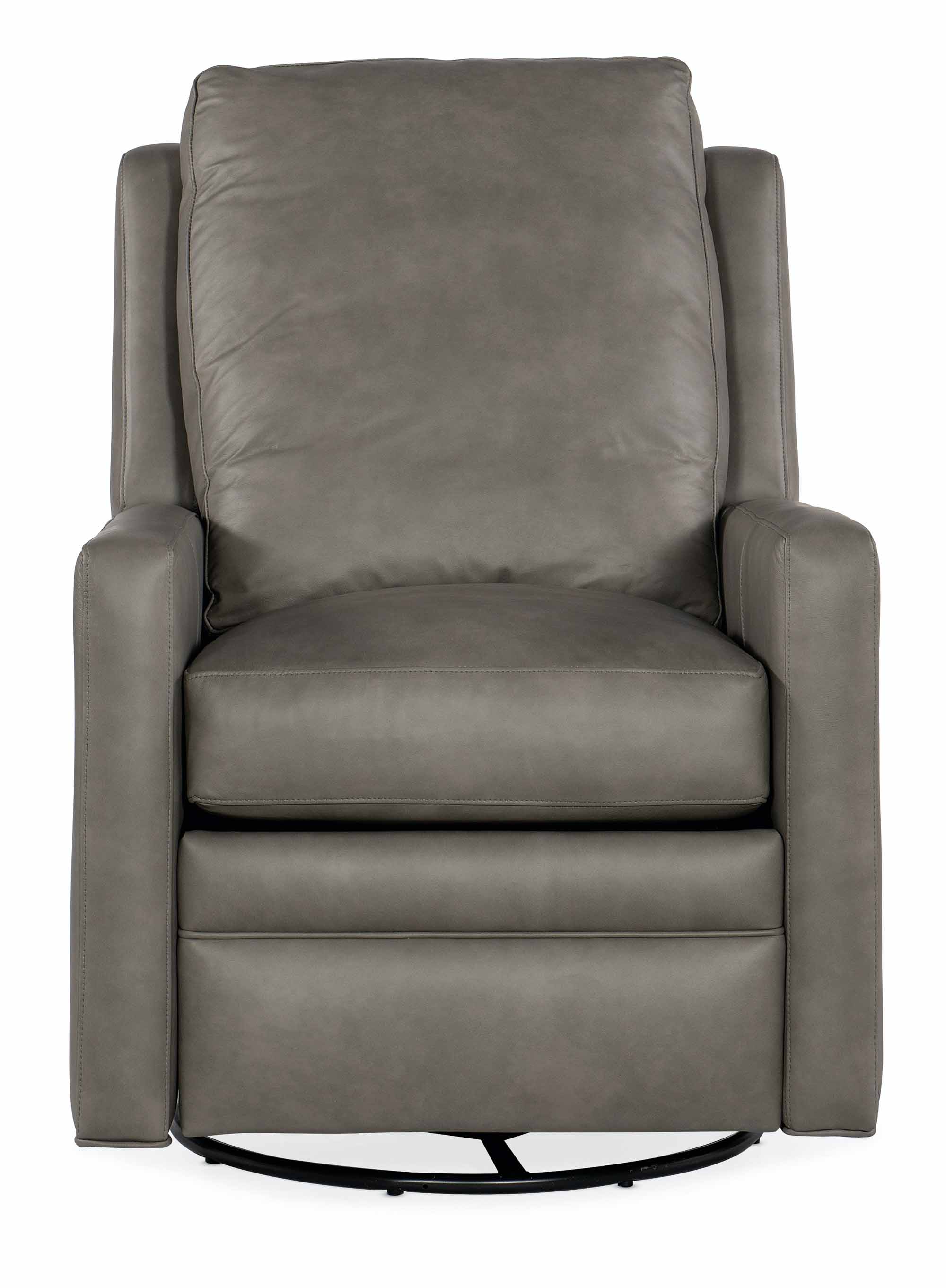 Melville Leather Swivel Glider Recliner - Image 2