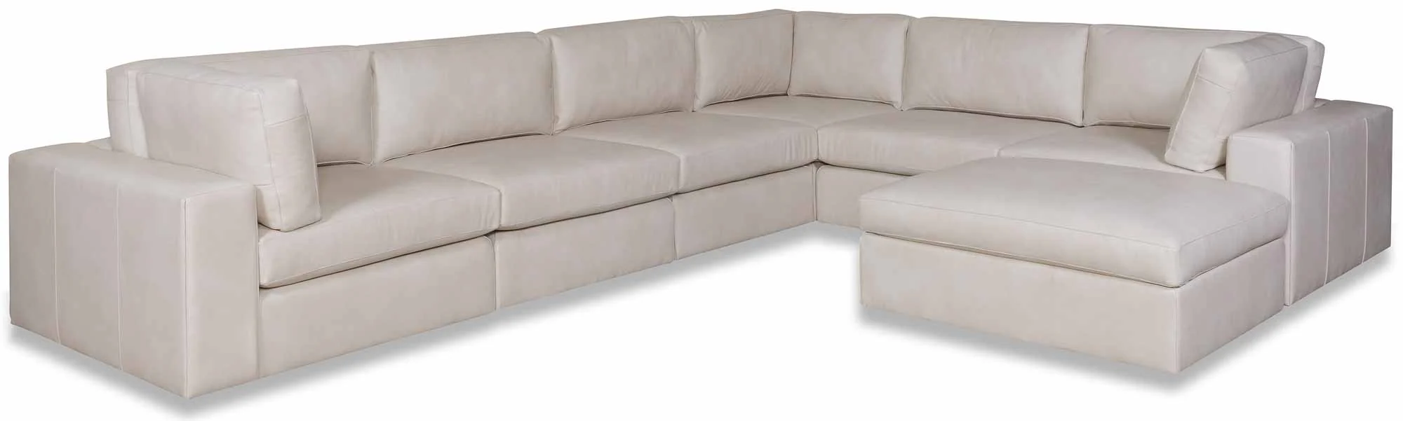 Mod Leather Sectional - Image 11