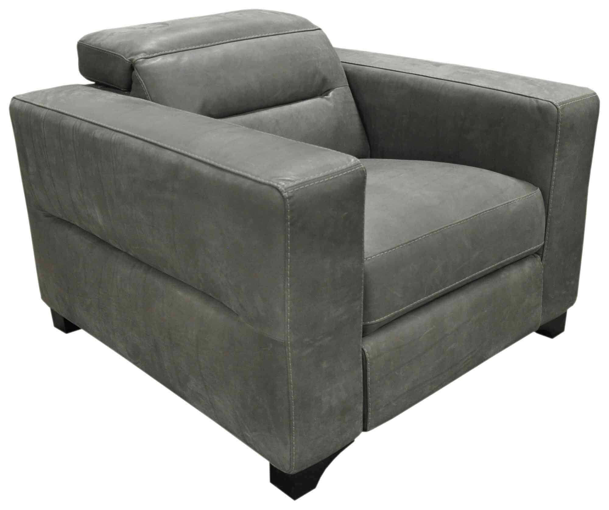 Moderno Leather Power Recliner With Articulating Headrest