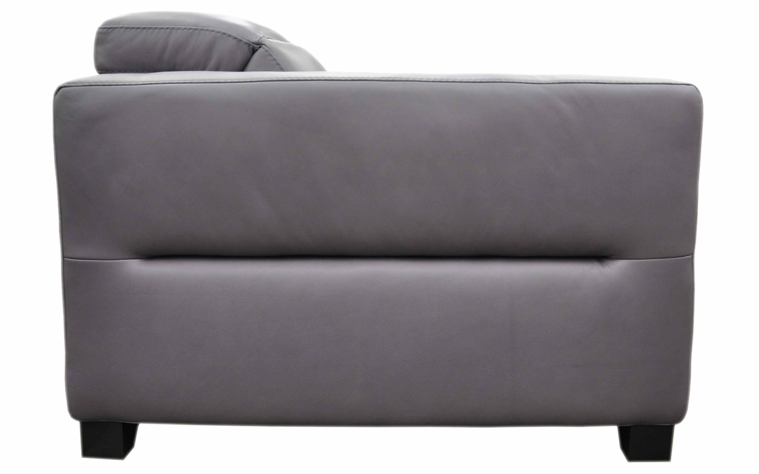 Moderno Leather Power Reclining Loveseat With Articulating Headrest - Image 3