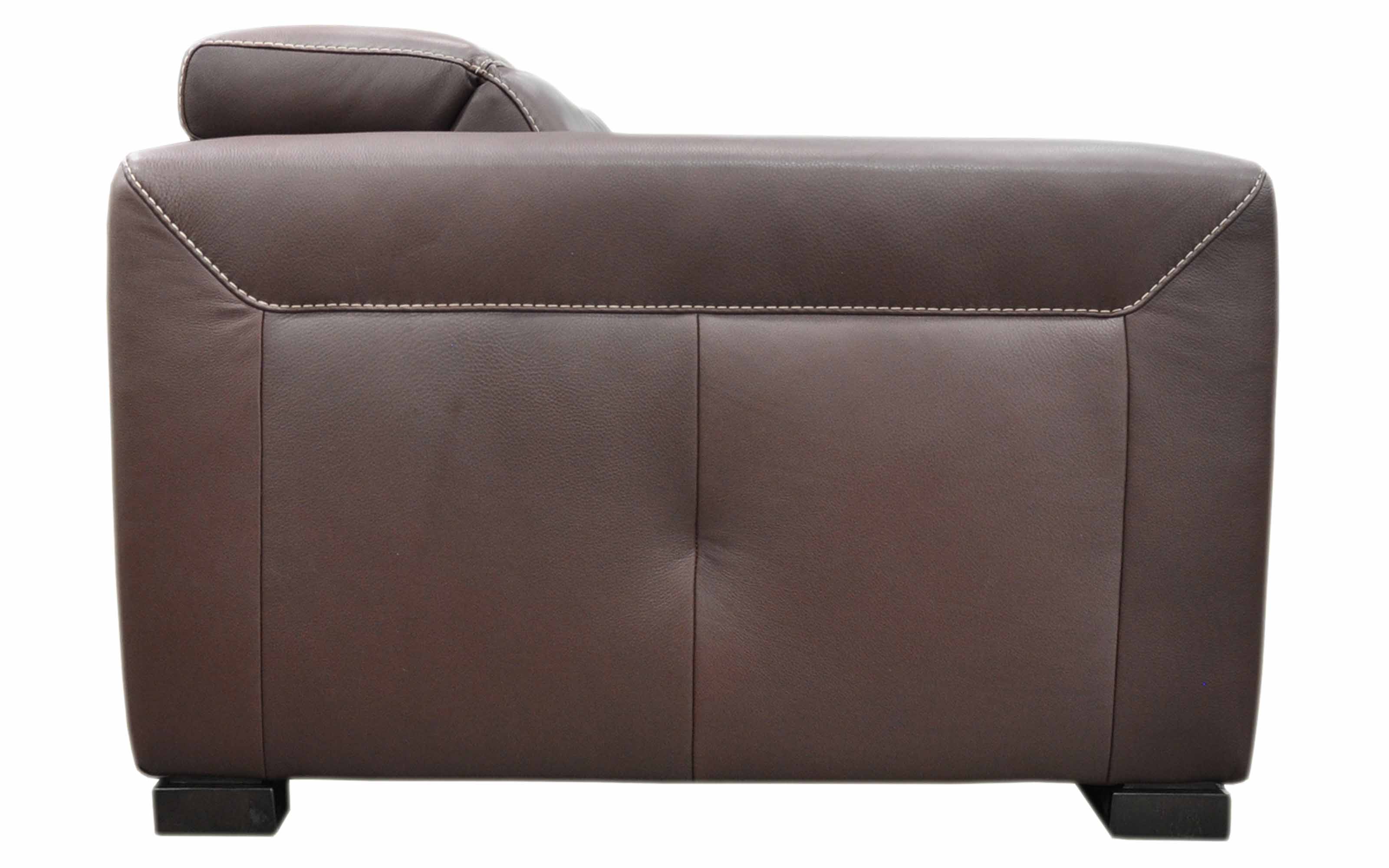 Murano Leather Power Recliner With Articulating Headrest - Image 2