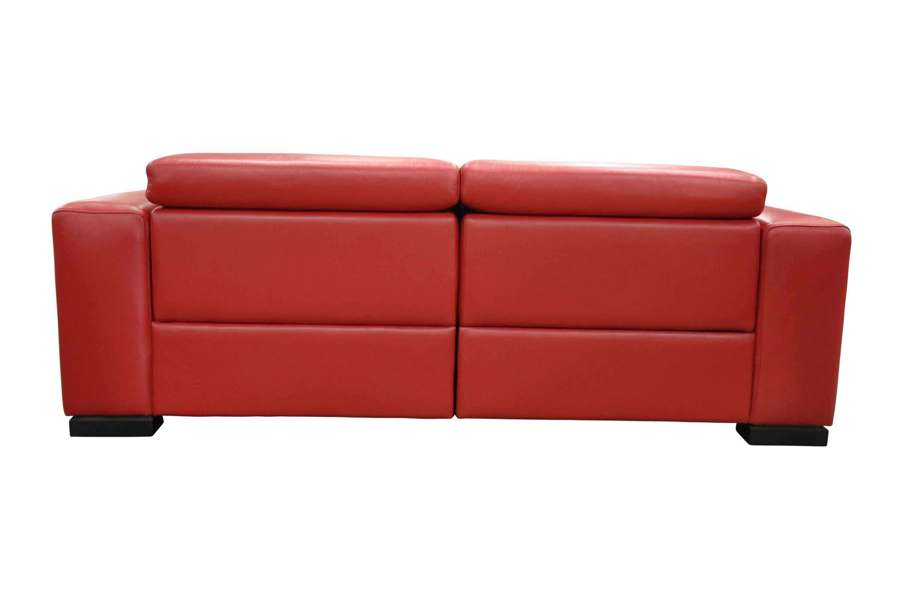 Murano Leather Power Reclining Loveseat With Articulating Headrest - Image 3