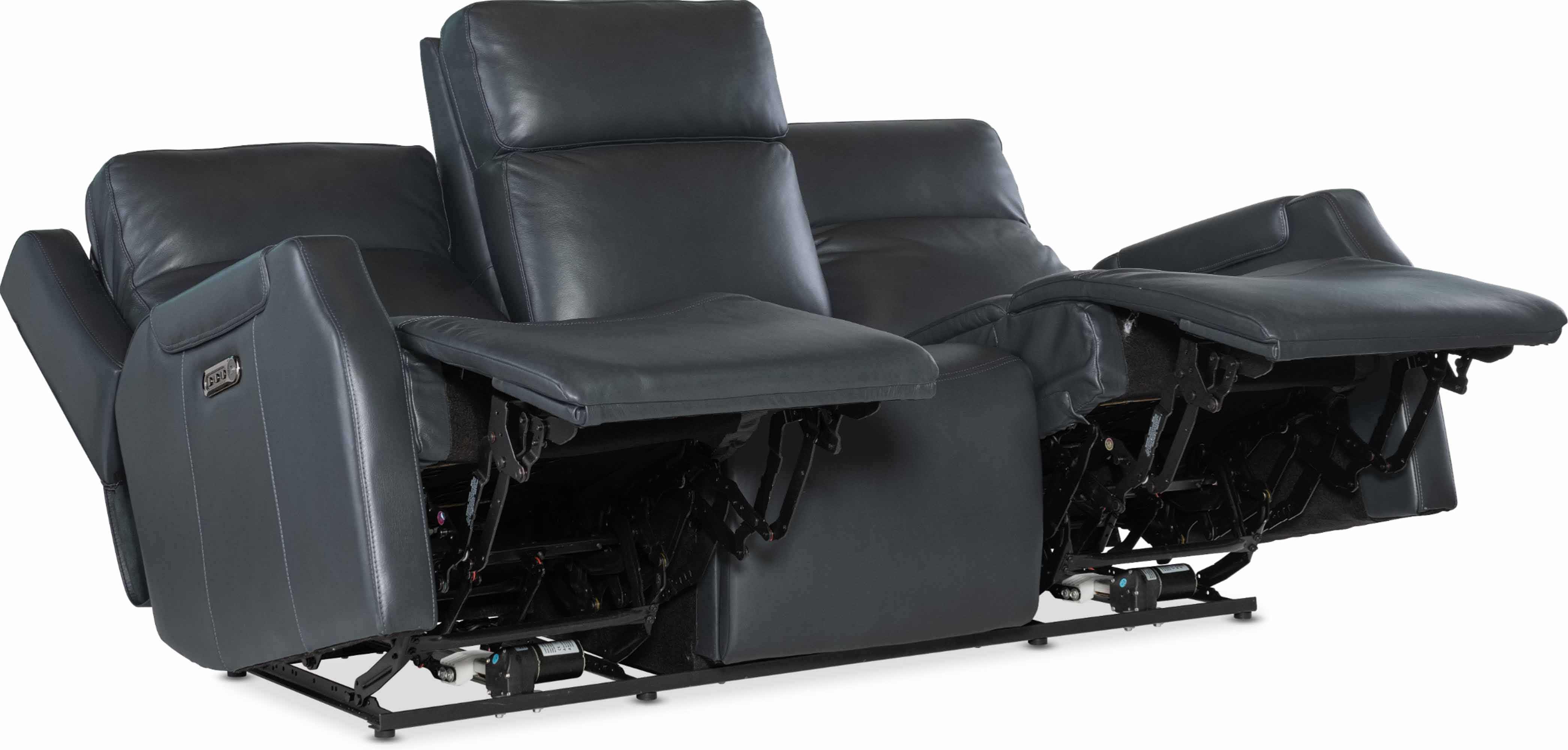 Nelly Zero Gravity Leather Power Reclining Sofa With Articulating Headrest And Lumber - Image 6