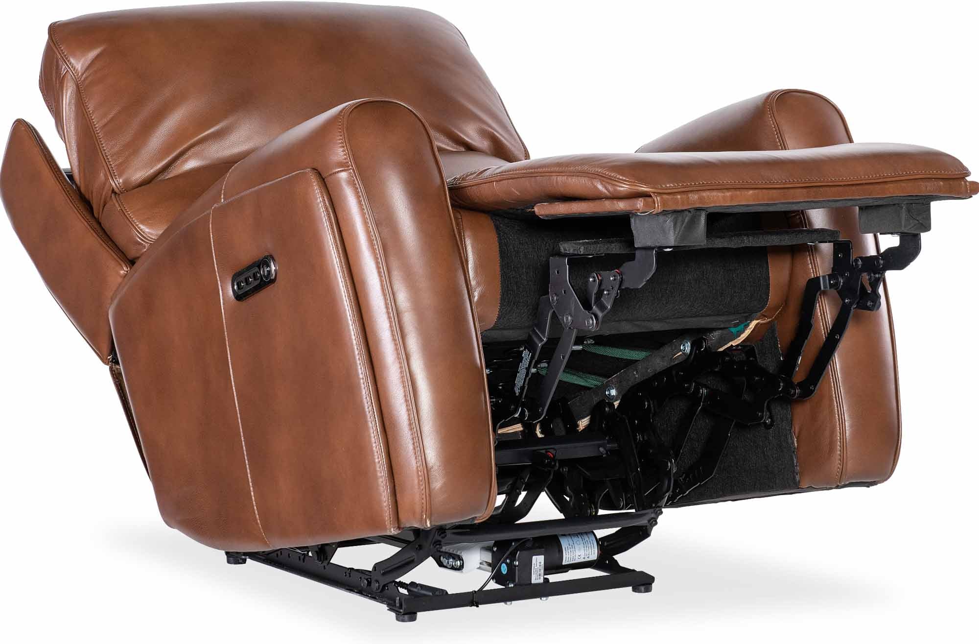 Nemy Leather Zero Gravity Power Recliner With Articulating Headrest And Lumbar - Image 6