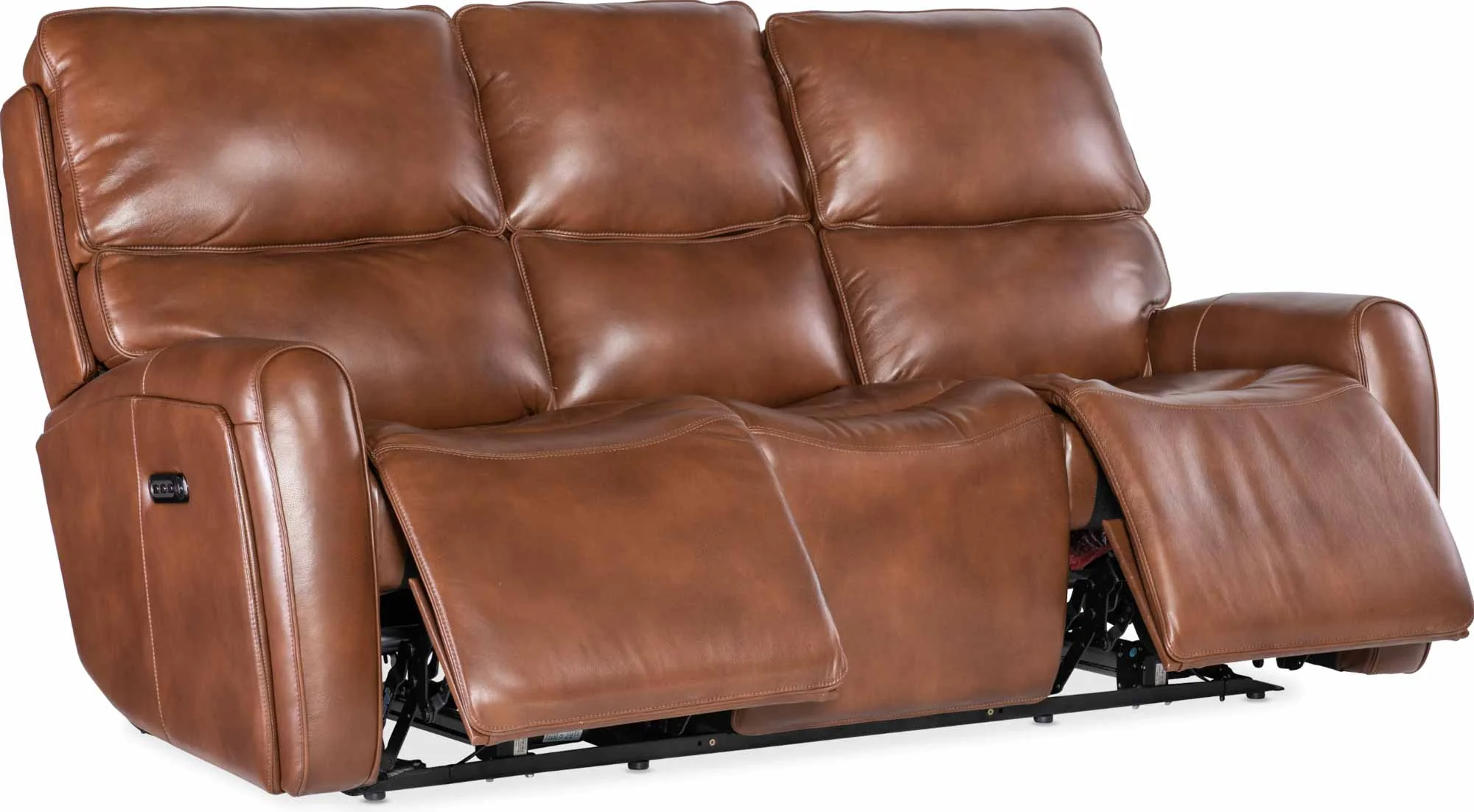 Nemy Leather Zero Gravity Power Reclining Sofa With Articulating Headrest And Lumbar - Image 4