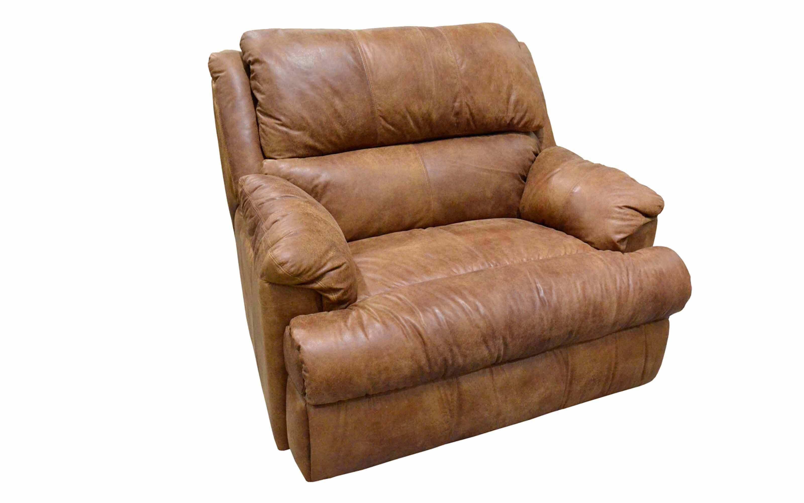 Nicholas Leather Oversize Recliner - Image 3