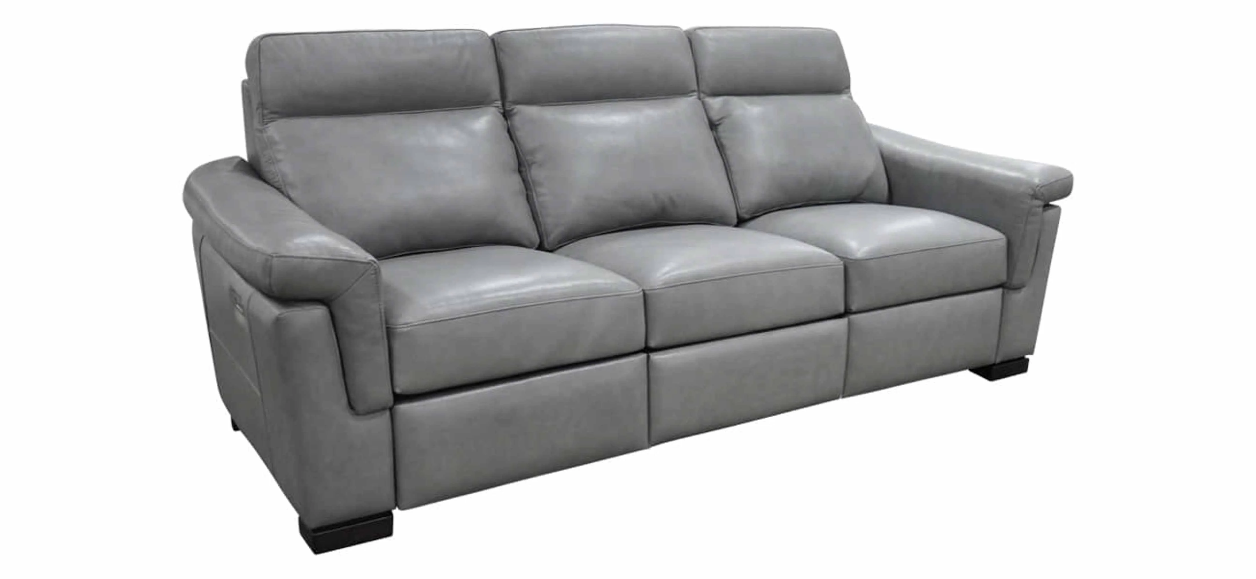 Nolan Leather Power Reclining Loveseat With Articulating Headrest