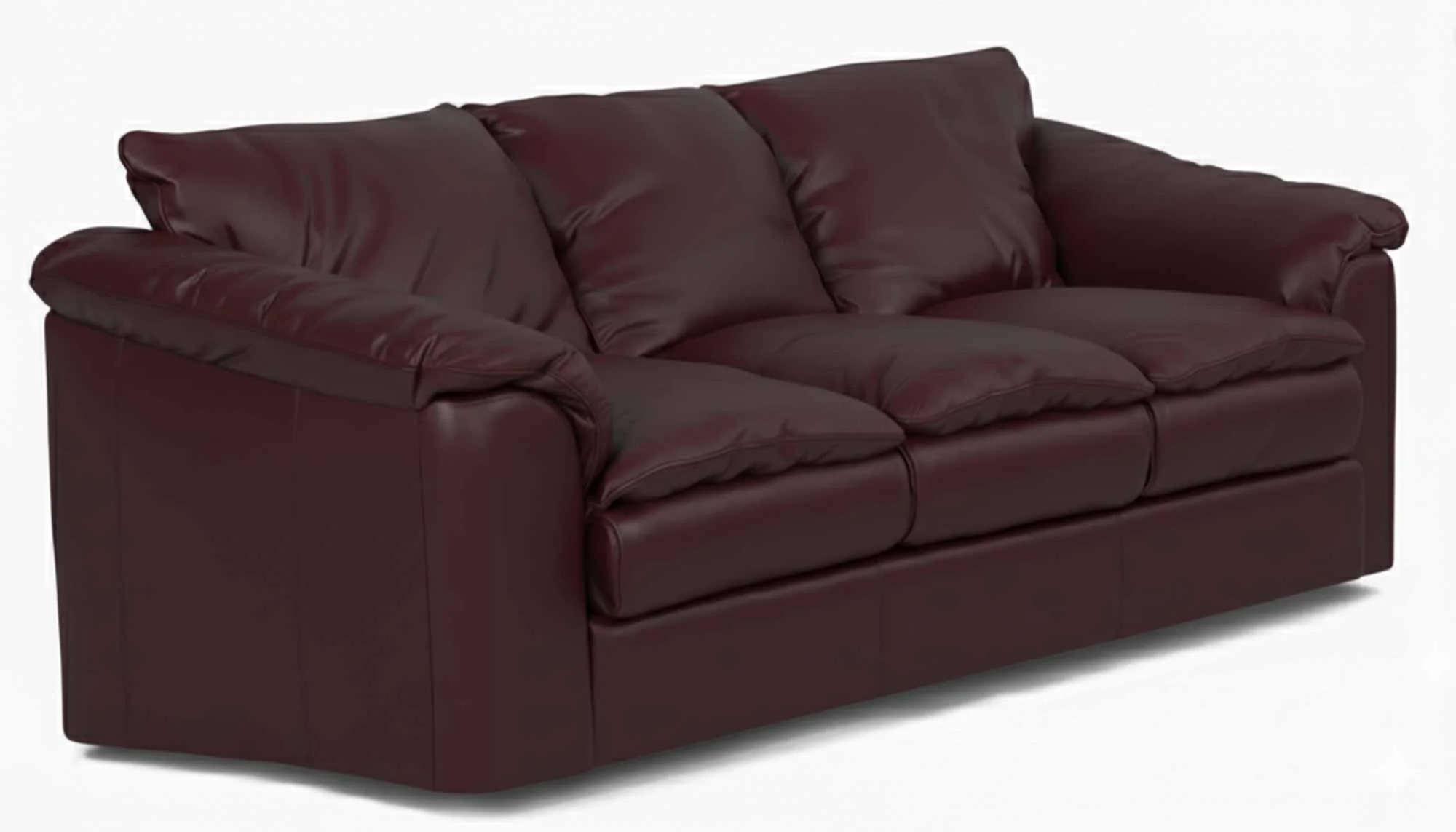 Denver Leather Sofa - Image 3