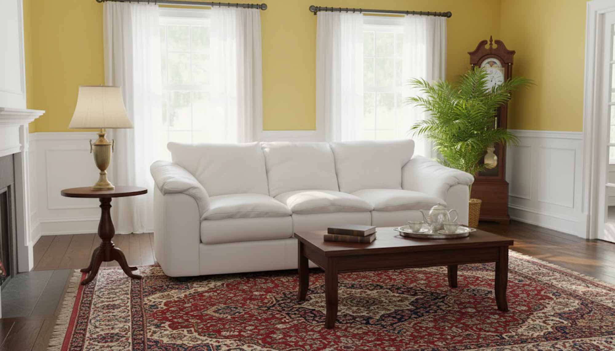 Denver Leather Sofa - Image 6