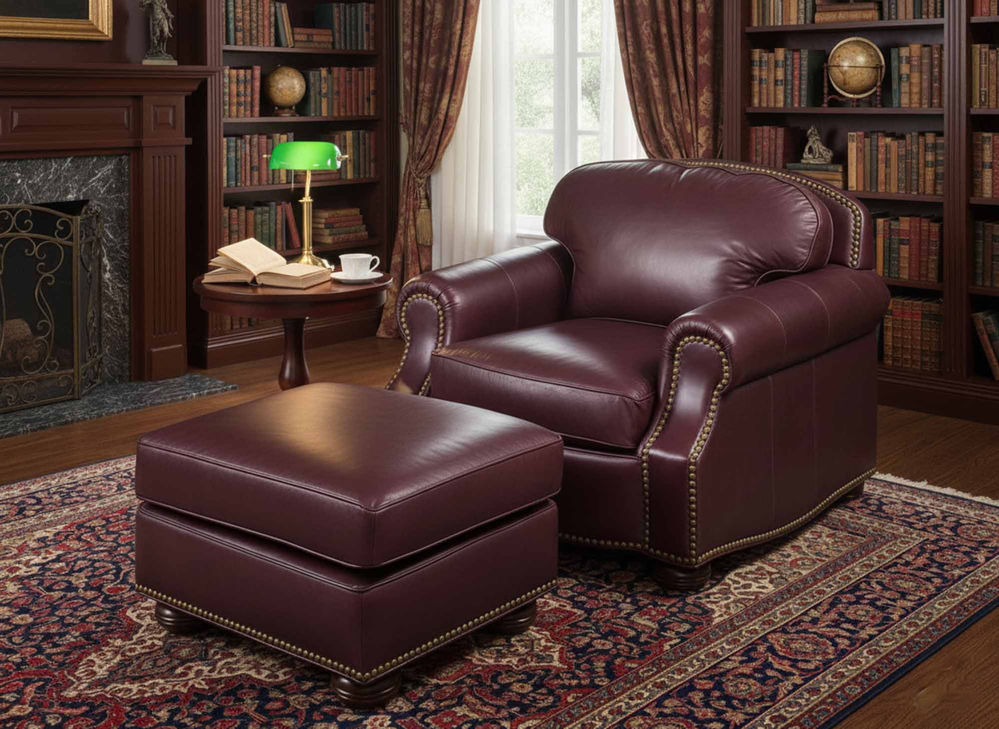 Palmdale Leather Chair - Image 6