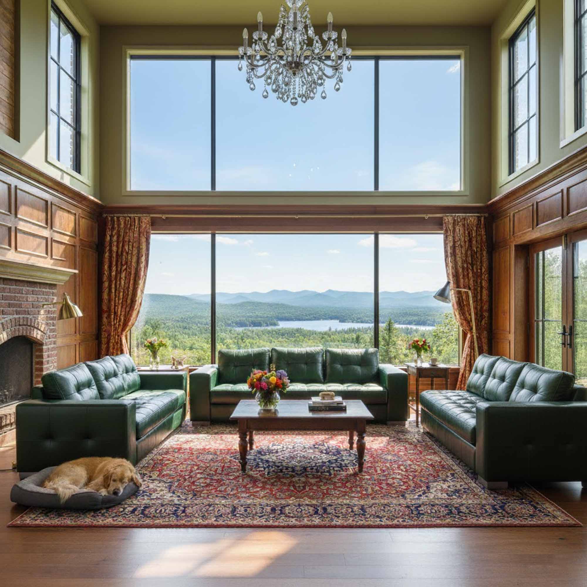 Peninsula Leather Sofa - Image 4
