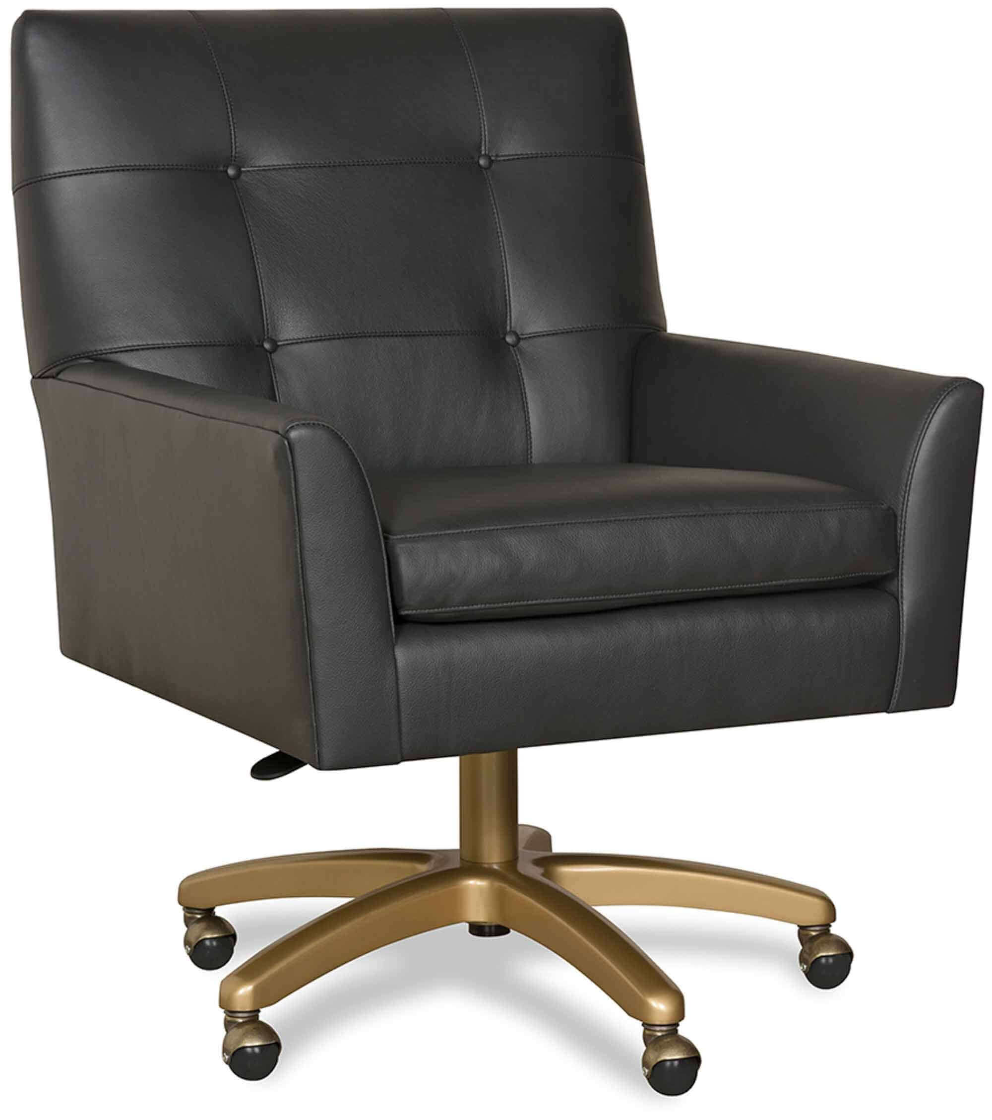 Pilot Leather Swivel Chair - Image 4