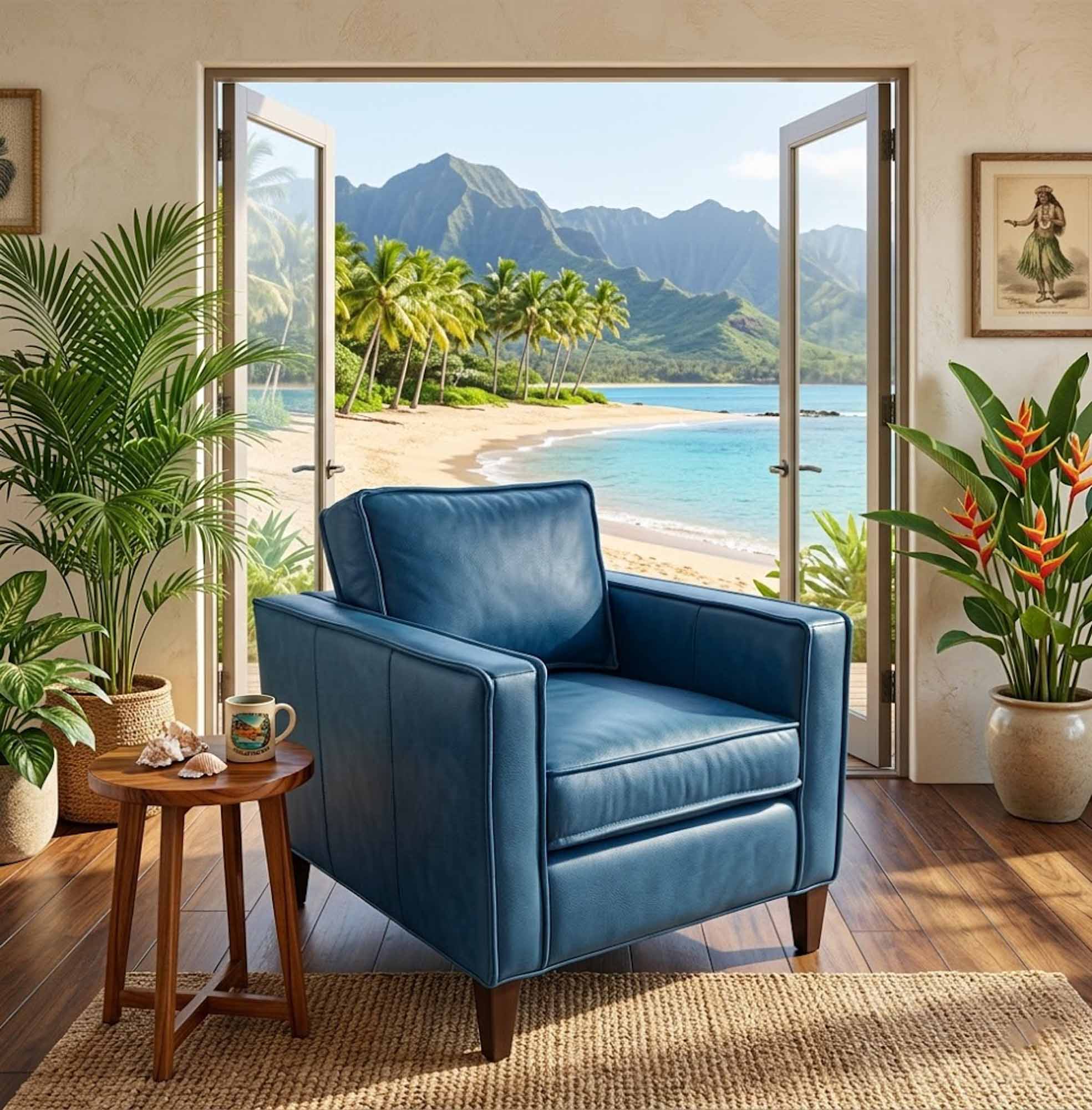 Polo Leather Chair - Image 4