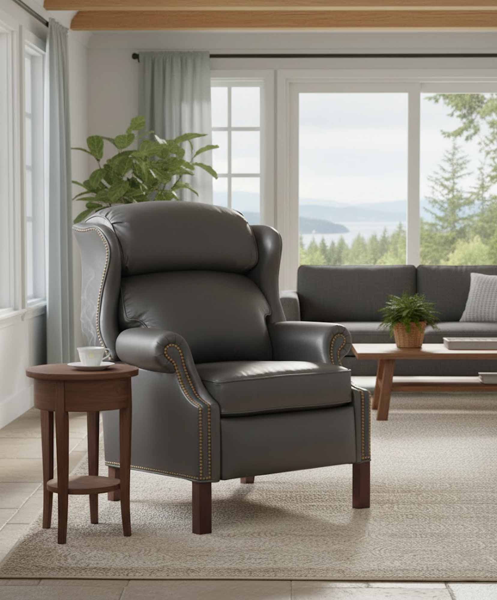 Presidential Leather Recliner - Image 3