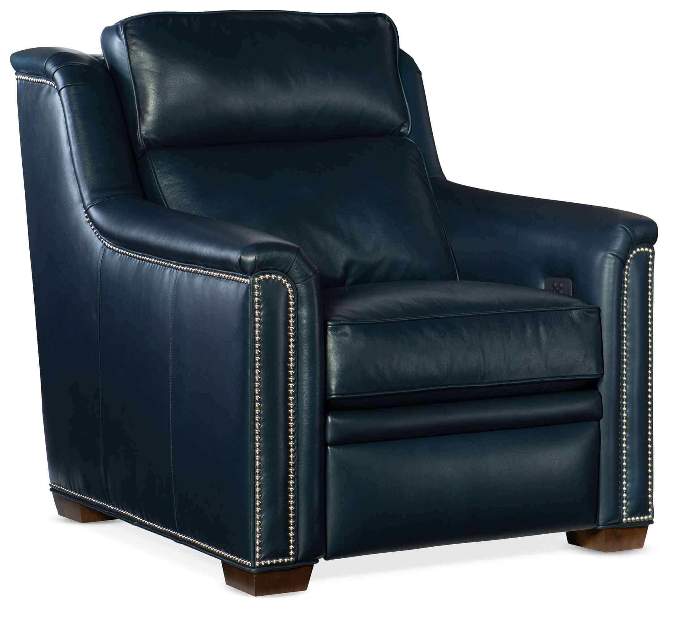 Raiden Leather Power Recliner With Articulating Headrest - Image 7