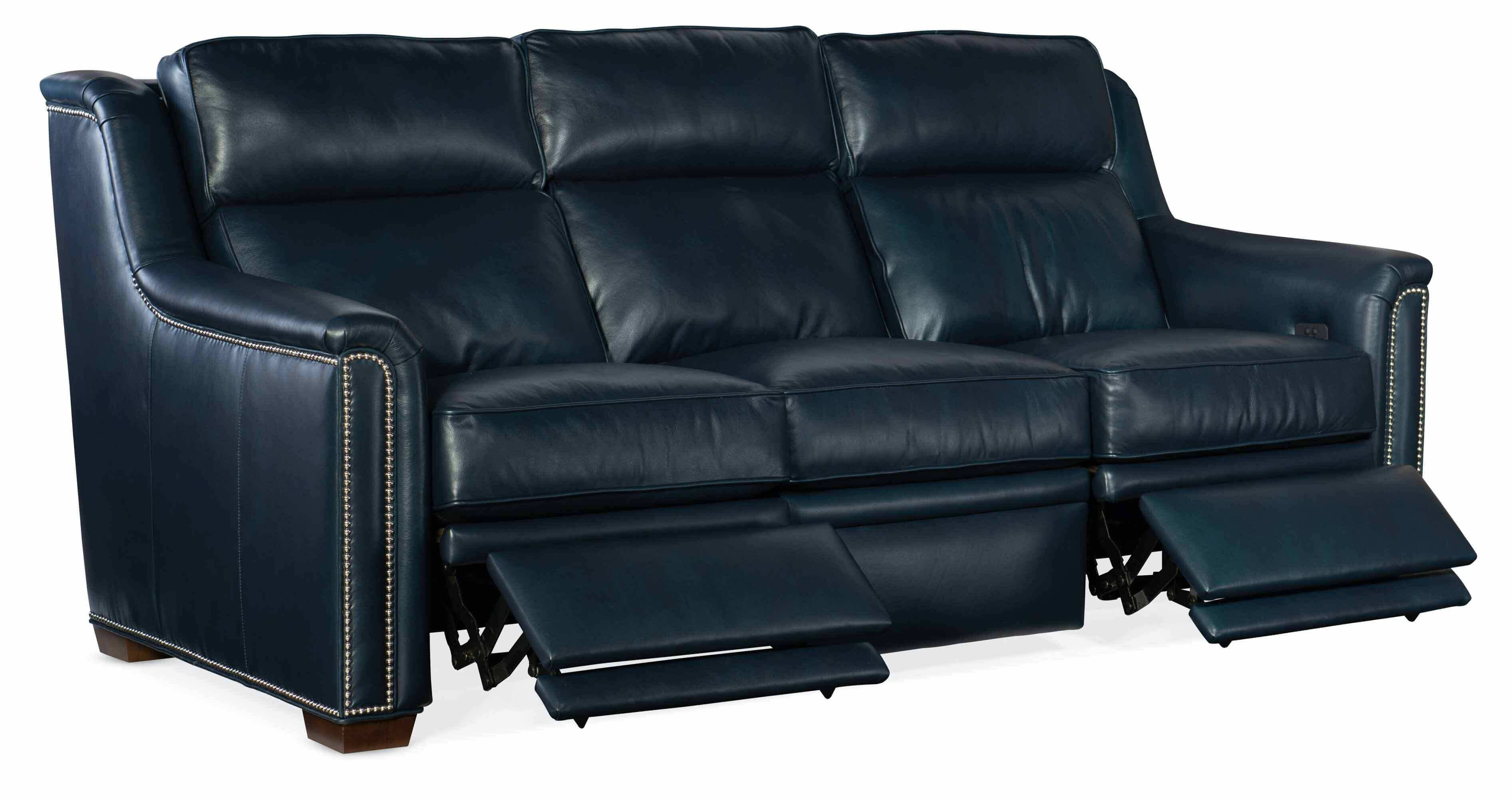Raiden Leather Power Reclining Sofa With Articulating Headrest - Image 6