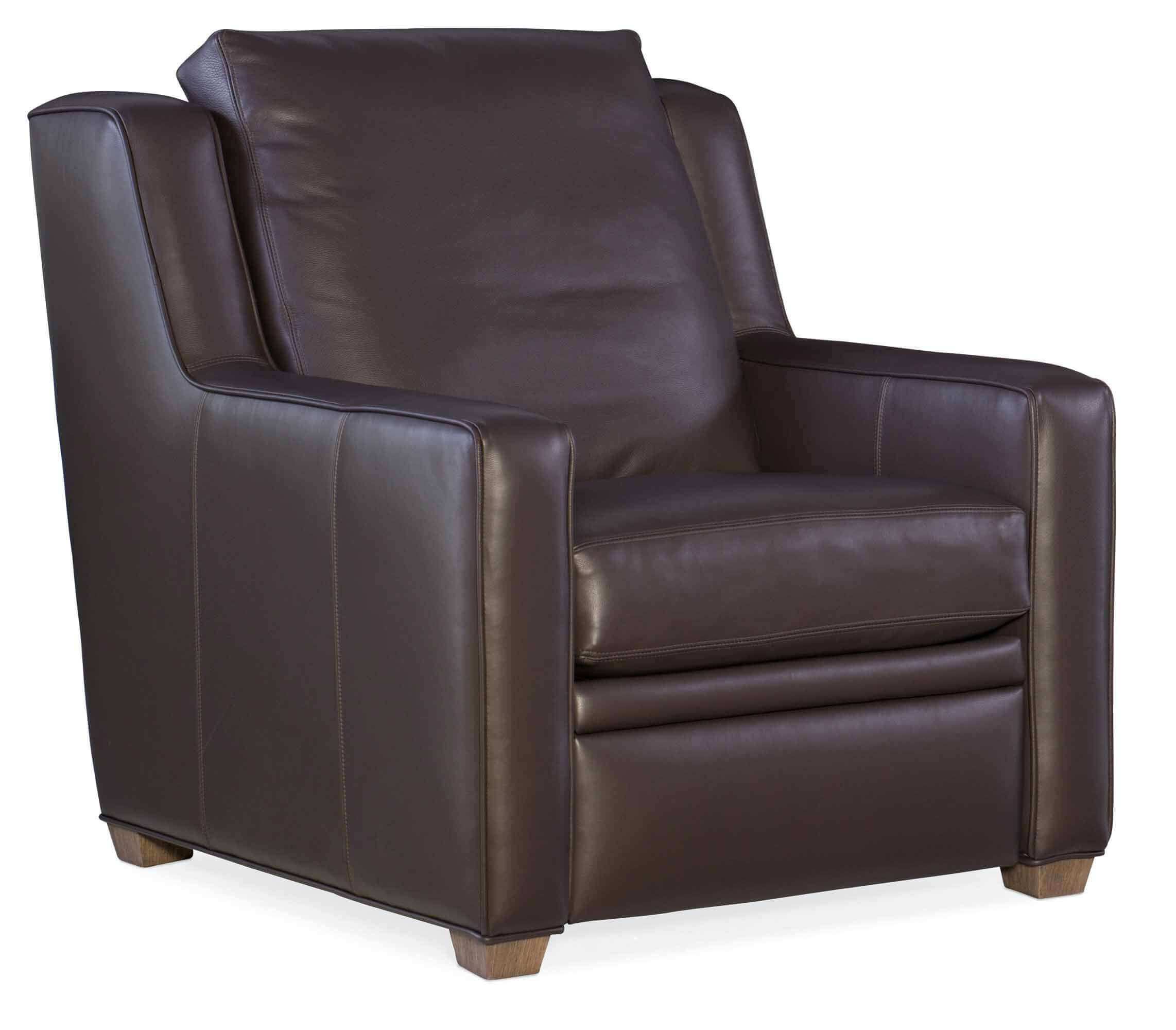 Raymond Leather Power Recliner With Articulating Headrest