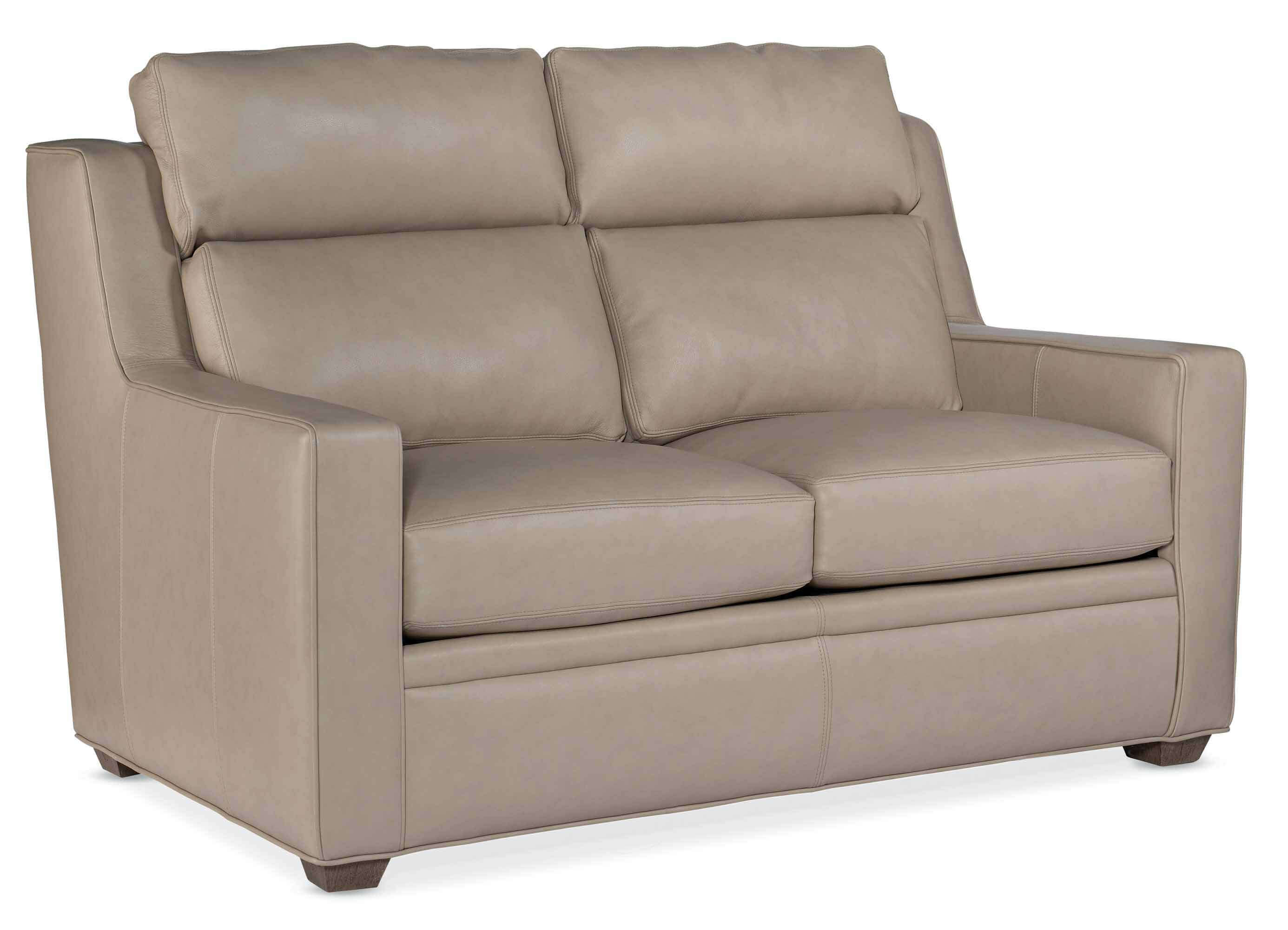 Raymond Leather Power Reclining Loveseat With Articulating Headrest - Image 2