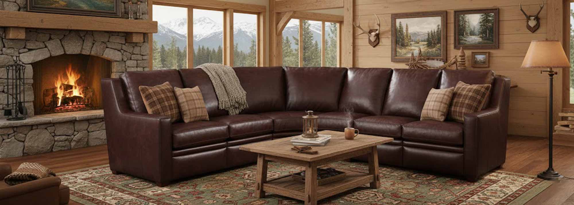Raymond Leather Power Reclining Sectional With Articulating Headrest - Image 11