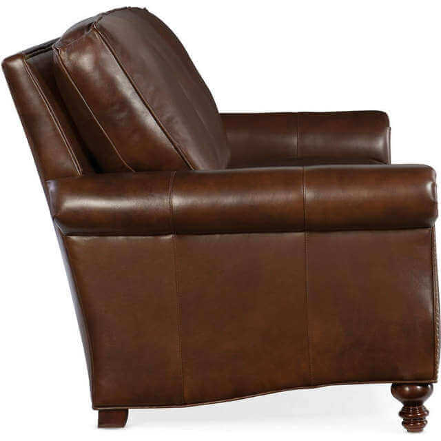 Reddish Leather Sofa - Image 10