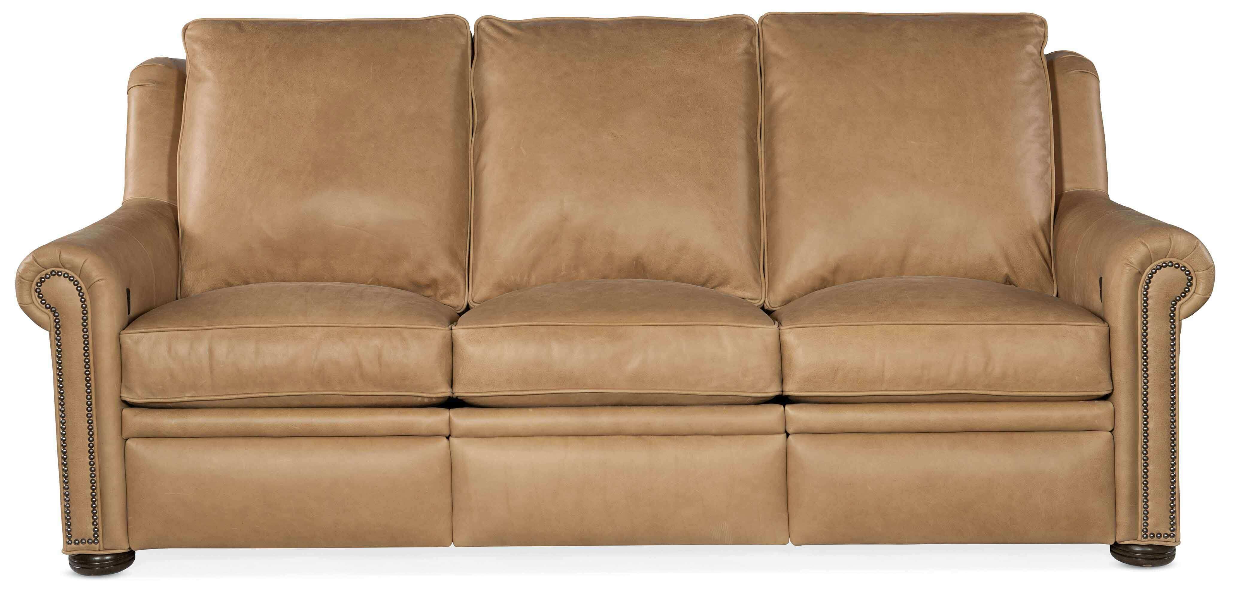 Reece Leather Power Reclining Sofa With Articulating Headrest - Image 2