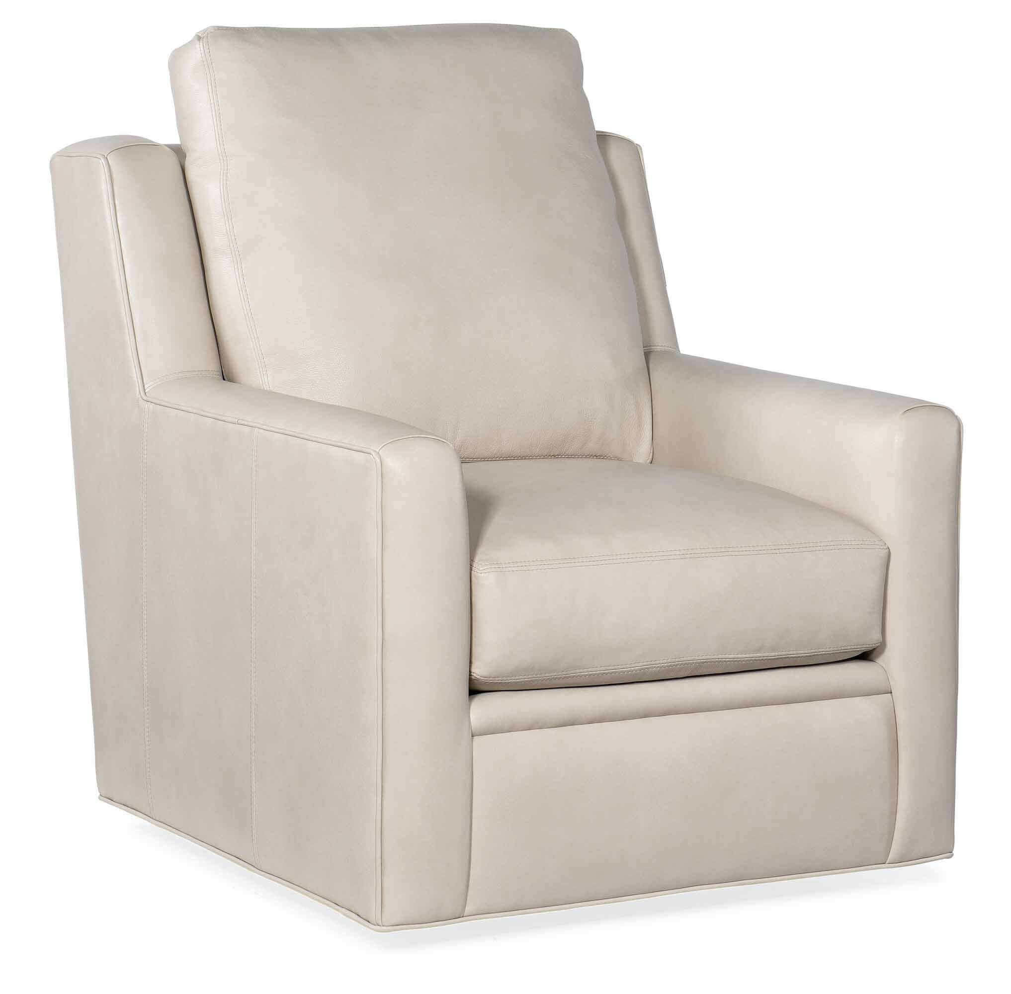 Revelin Leather Swivel Chair