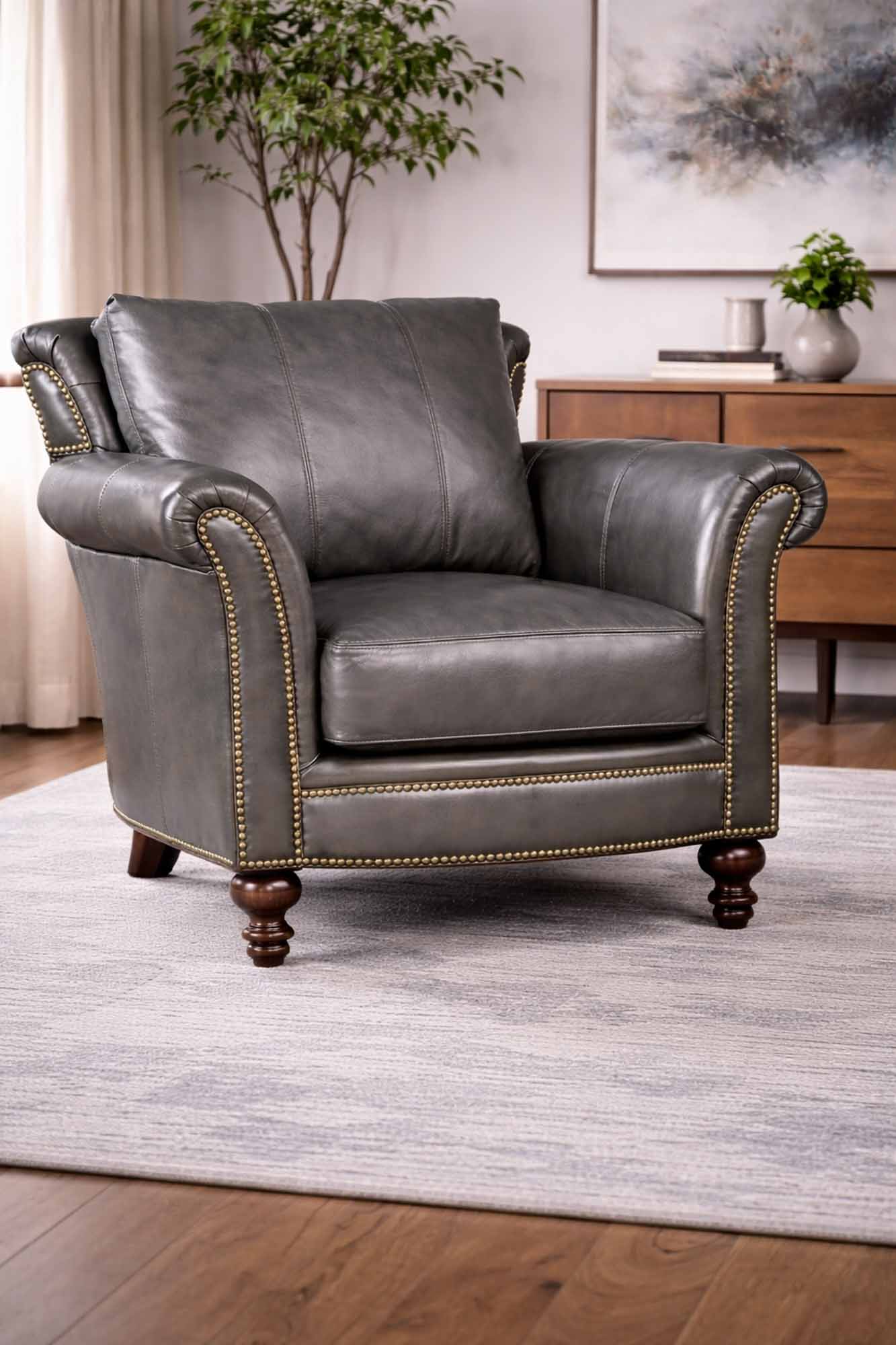 Richardson Leather Chair - Image 12