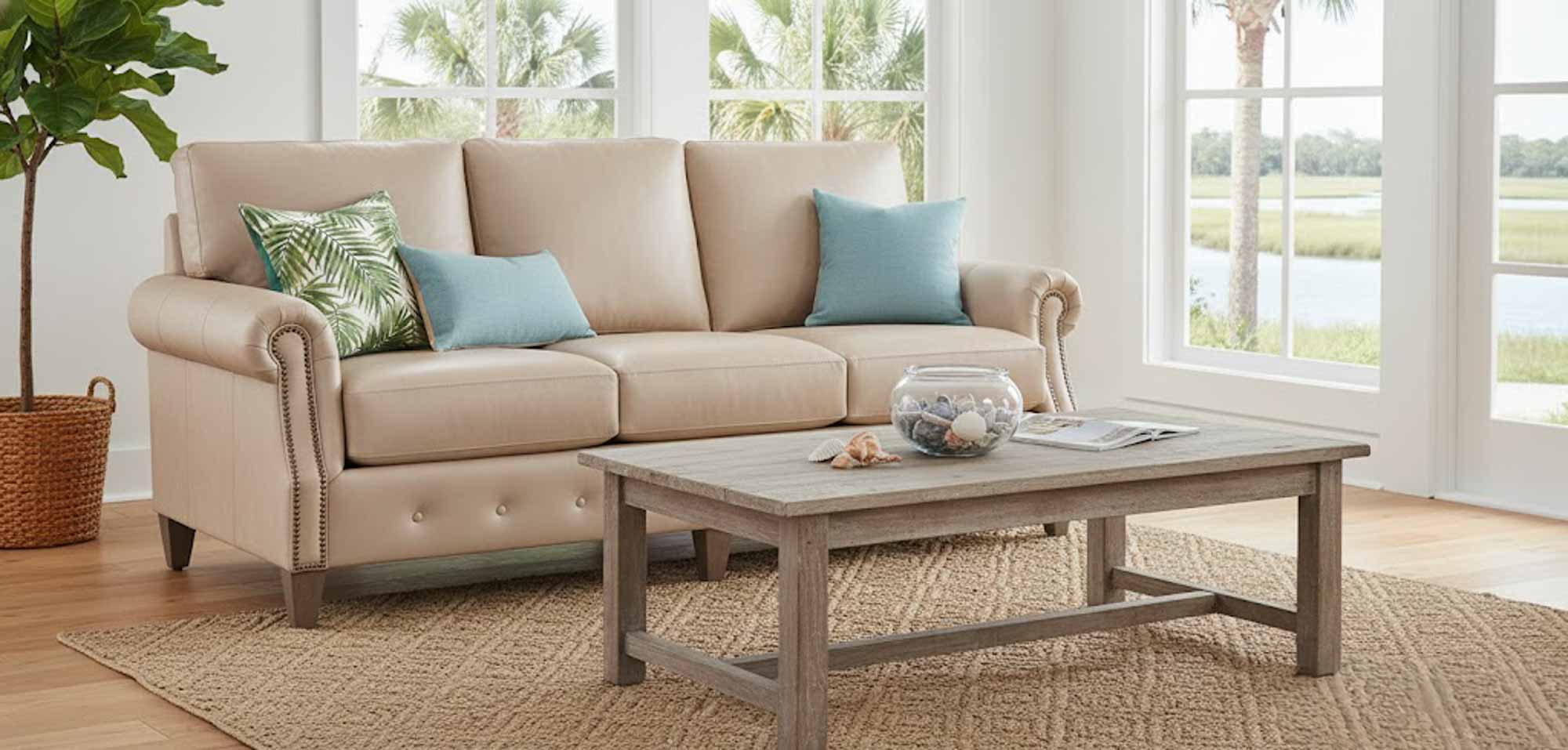 Rollo Leather Sofa - Image 4
