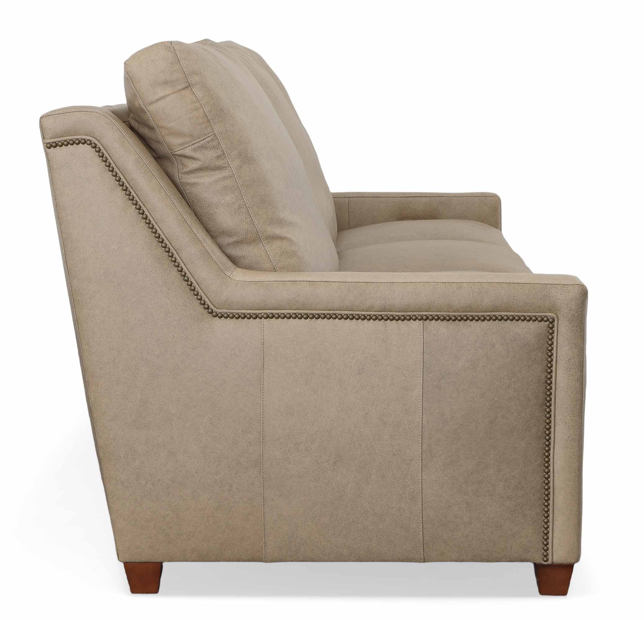 Rolls Leather Power Reclining Loveseat With Articulating Headrest - Image 3