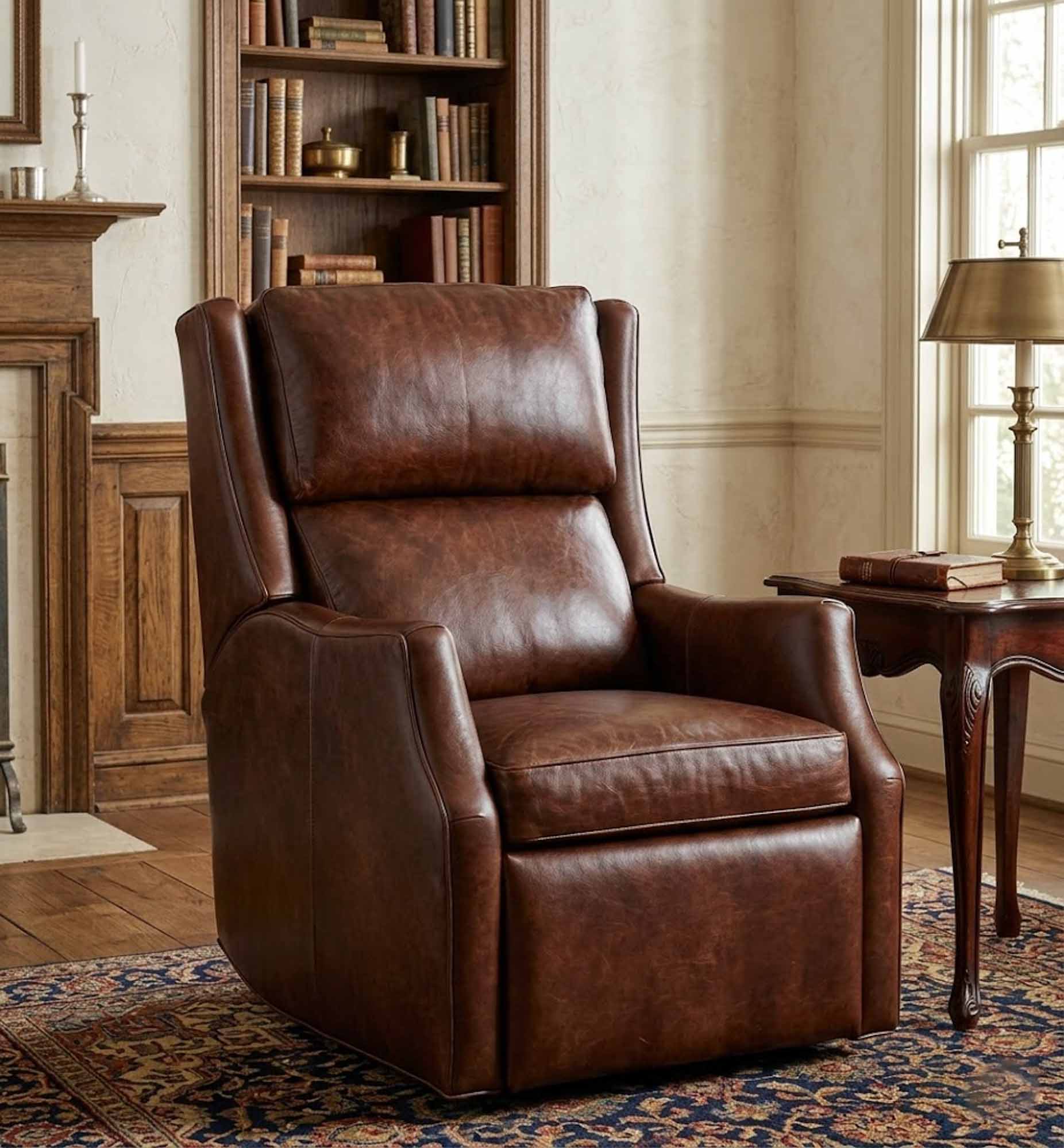 Ryder Leather Power Lift Recliner - Image 2