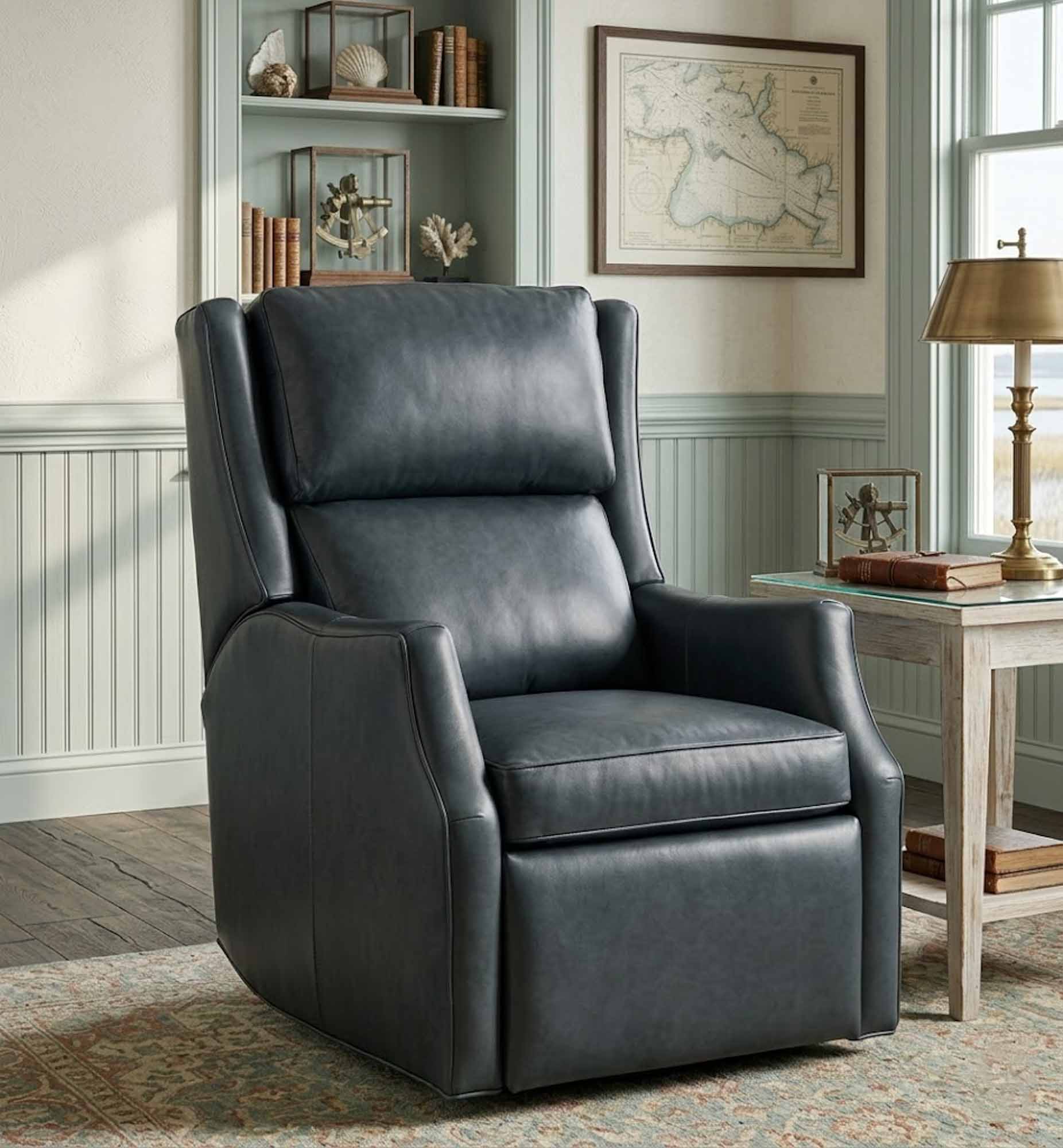 Ryder Leather Power Lift Recliner - Image 3