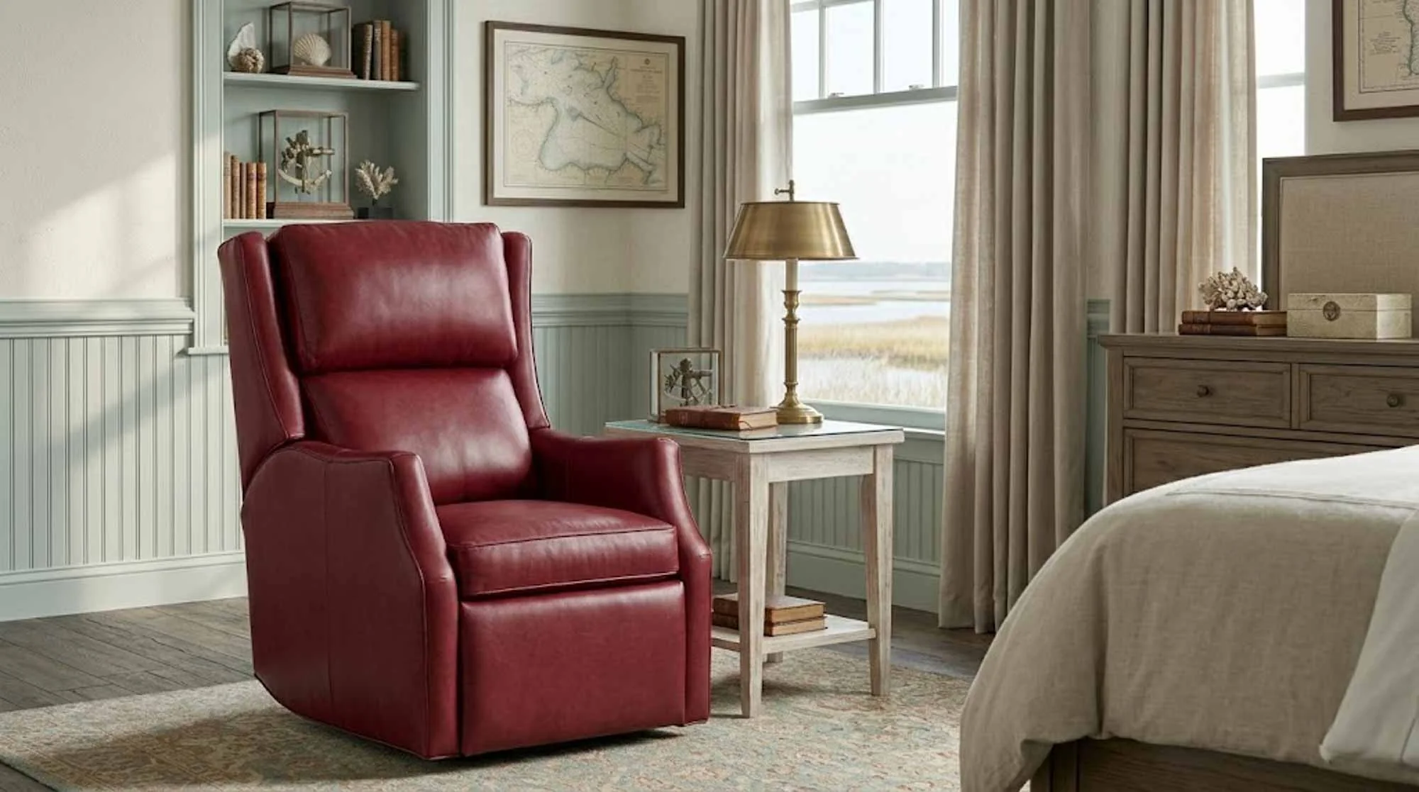 Ryder Leather Power Lift Recliner - Image 4
