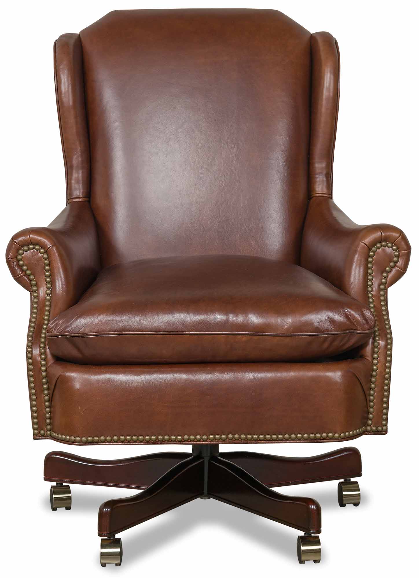 Salem Leather Swivel Tilt Chair - Image 4