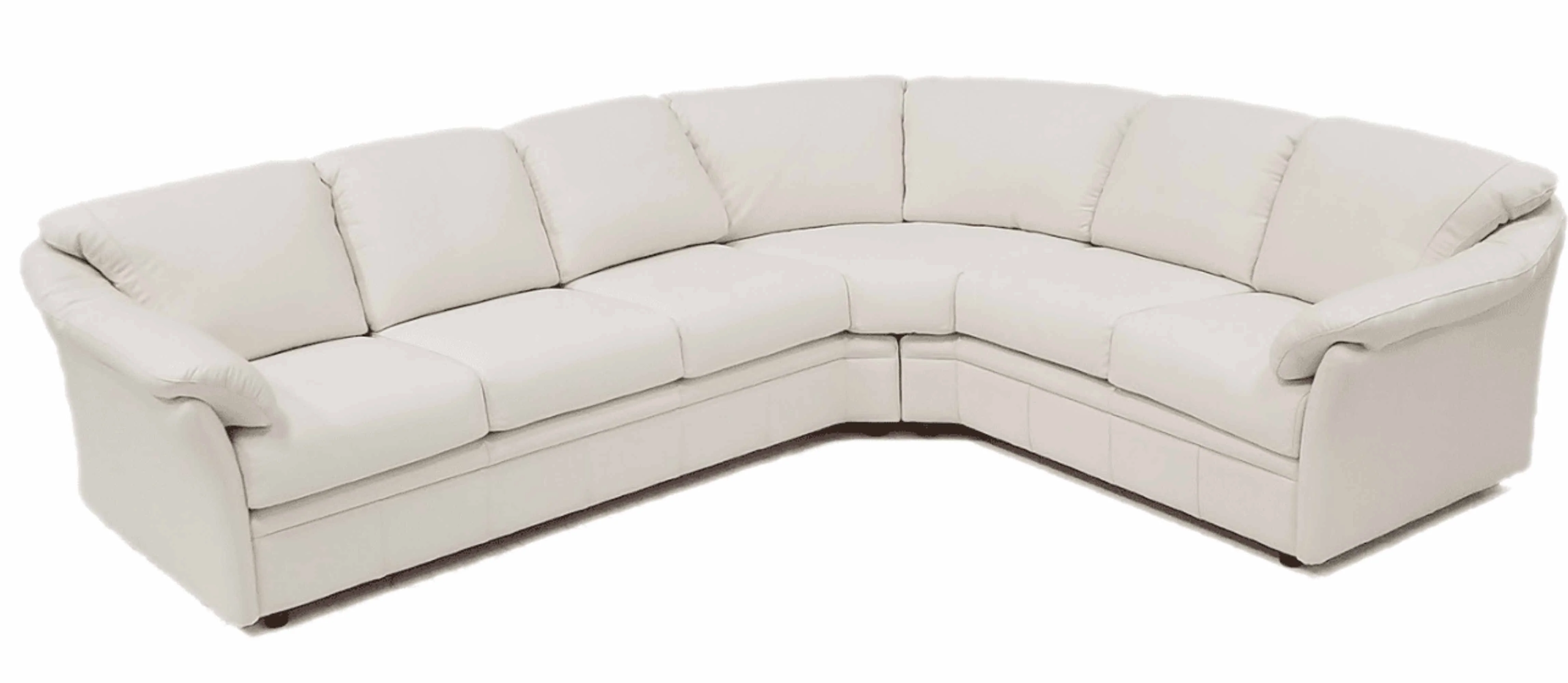Salerno Leather Sectional