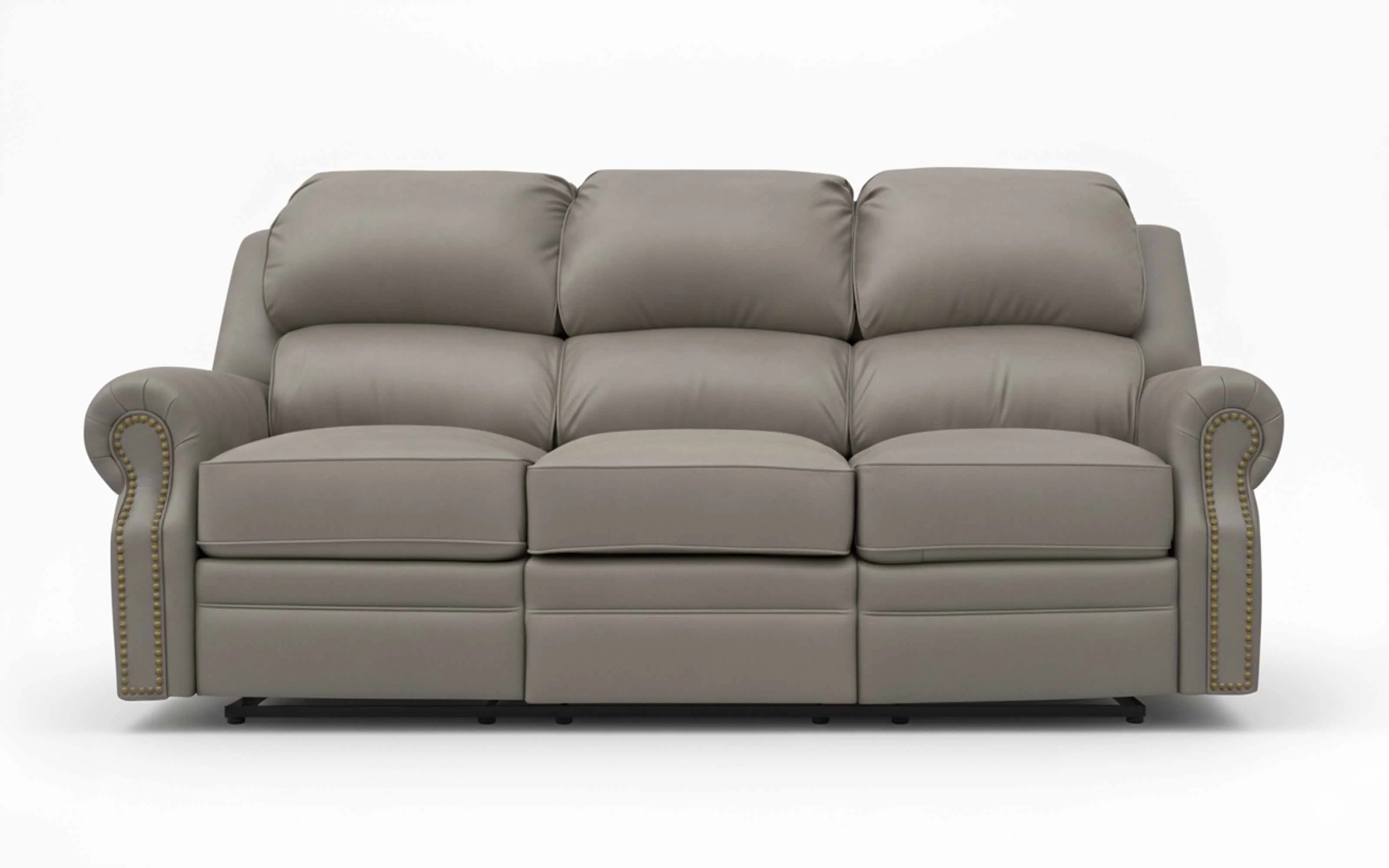 San Juan Leather Reclining Loveseat - Image 3