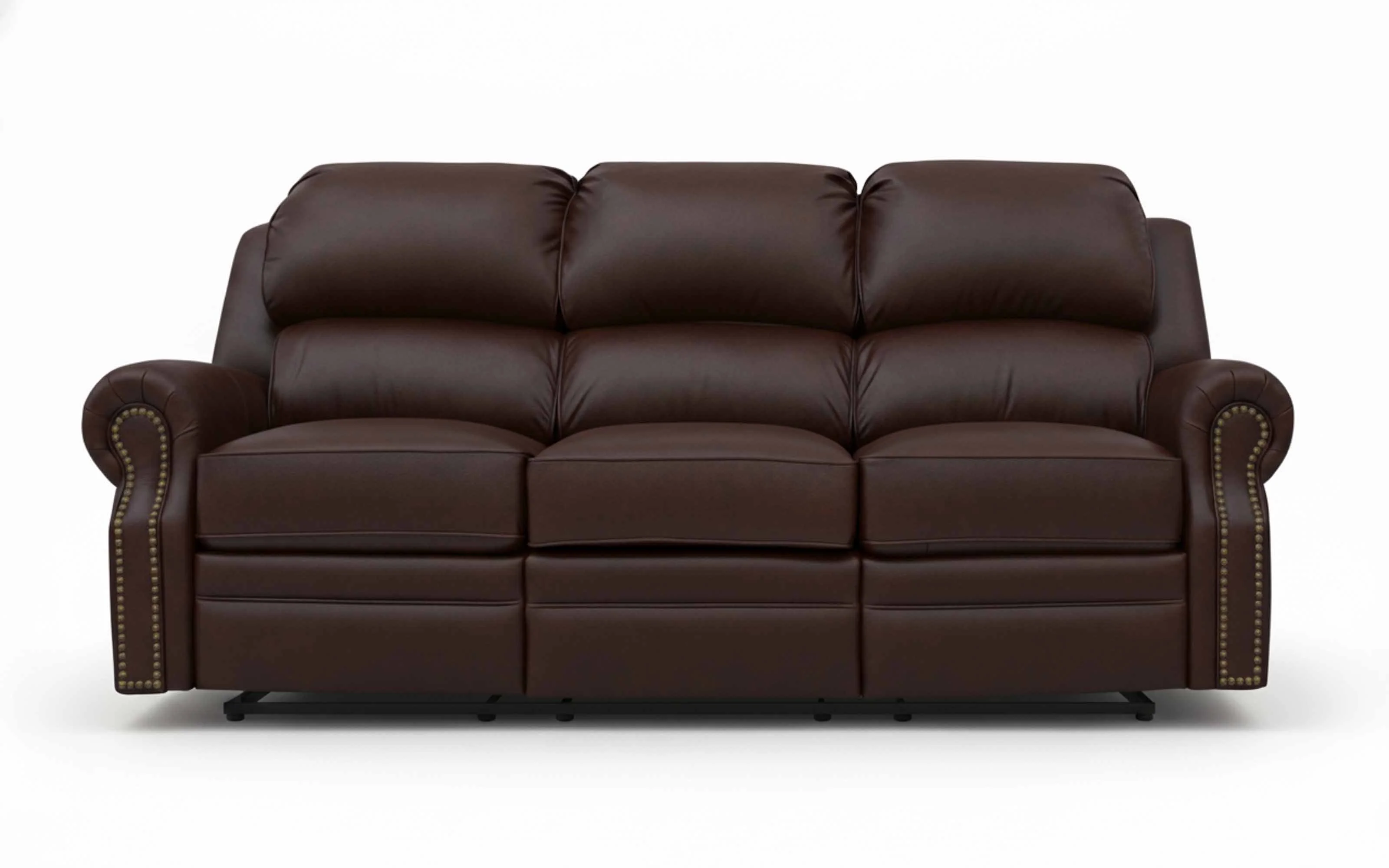 San Juan Leather Reclining Sofa