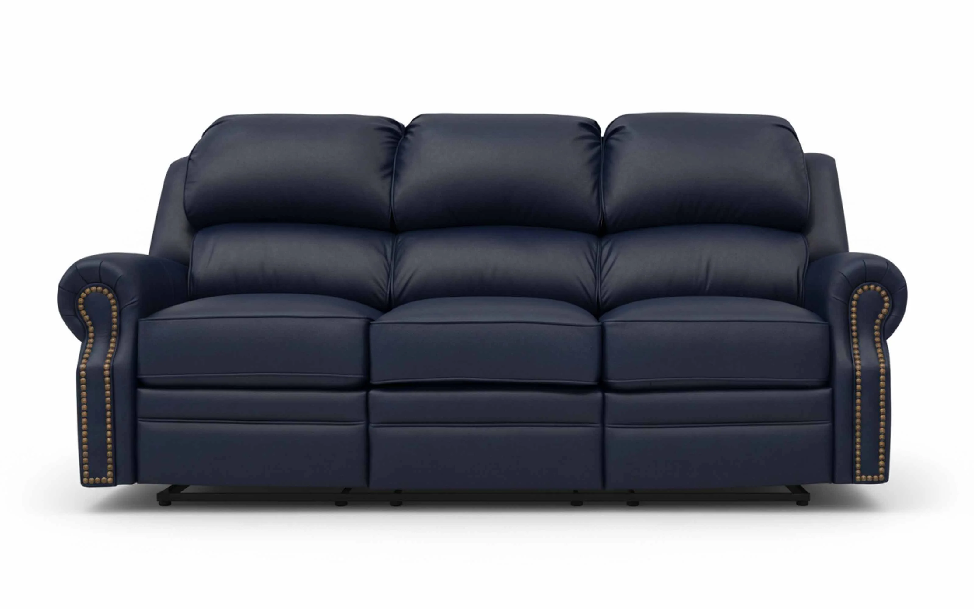 San Juan Leather Reclining Sofa - Image 3